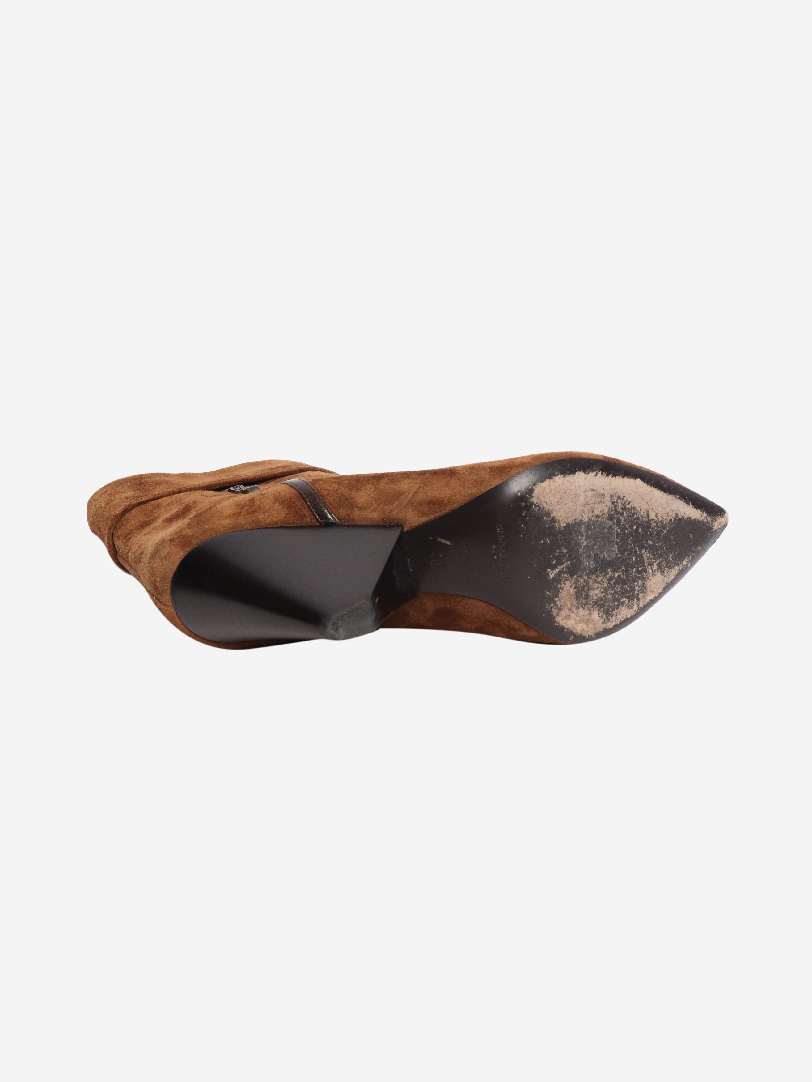 Other Brown suede ankle boots - EU 40 Size US 9 / IT 39 - 6 Thumbnail