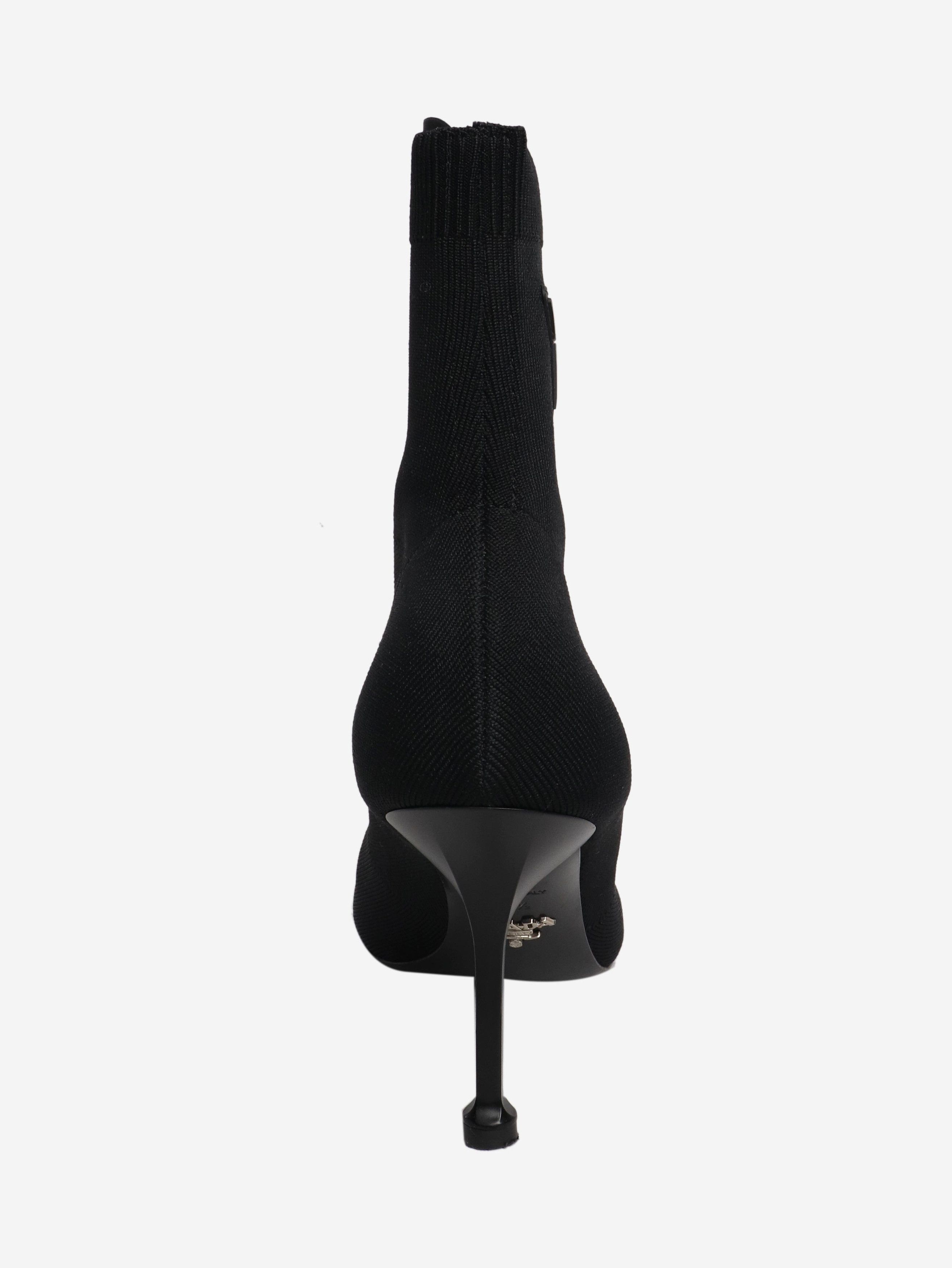 Prada Black sock boots - EU 40.5 Size US 9.5 / IT 39.5 - 3 Thumbnail