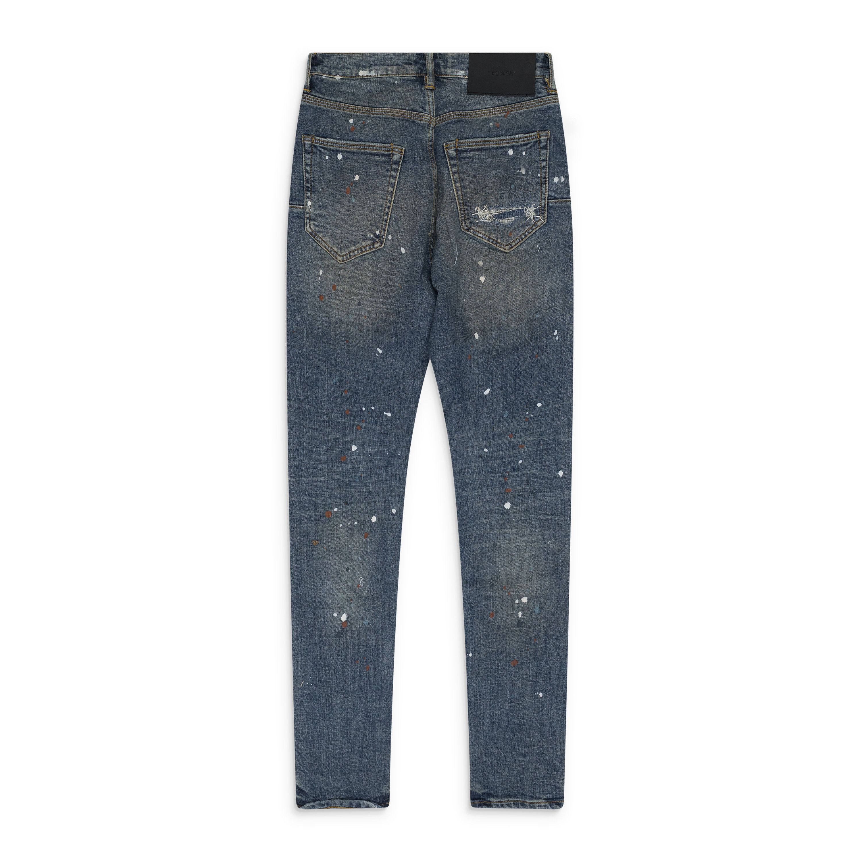 Purple Brand Paint Splatter P001 Jeans SIZE 38 Size US 38 / EU 54 - 2 Thumbnail