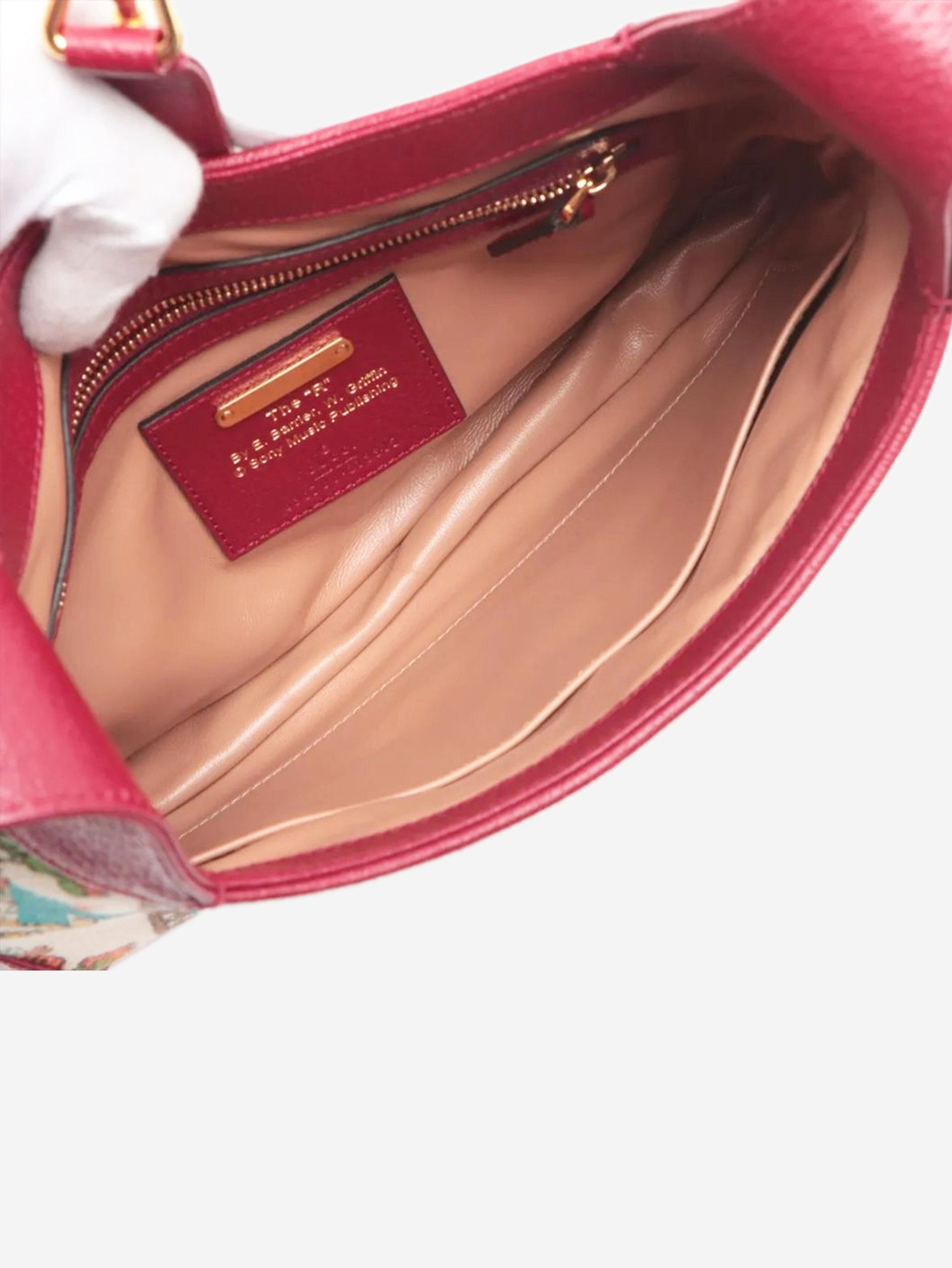 Gucci Neutral and burgundy Jackie 1961 Crown shoulder bag Size ONE SIZE - 8 Thumbnail