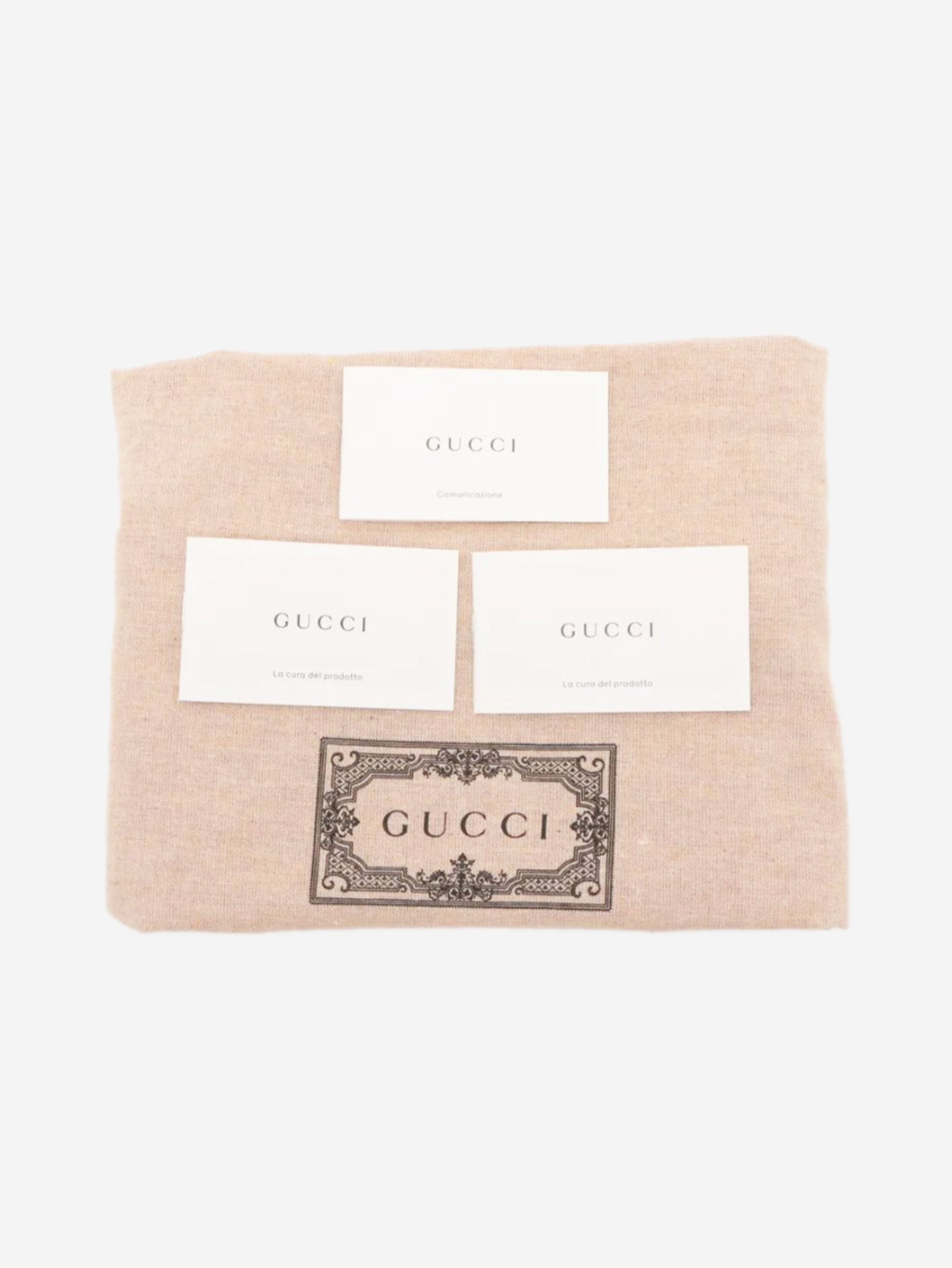 Gucci Neutral and burgundy Jackie 1961 Crown shoulder bag Size ONE SIZE - 11 Thumbnail