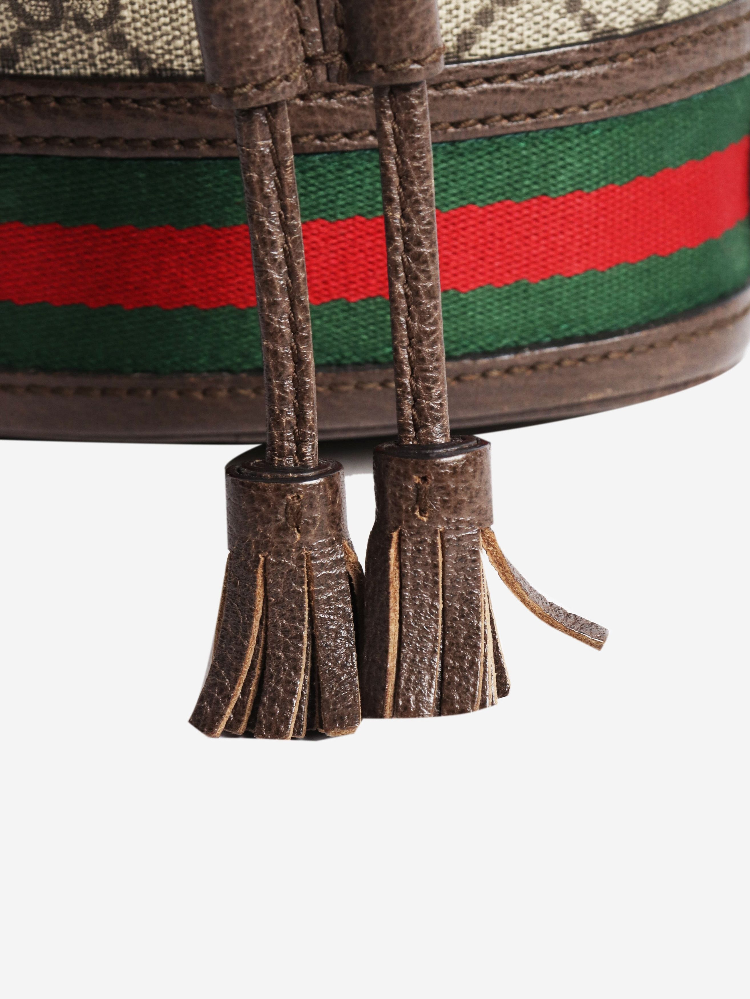 Gucci Brown Ophidia mini bucket bag Size ONE SIZE - 5 Thumbnail