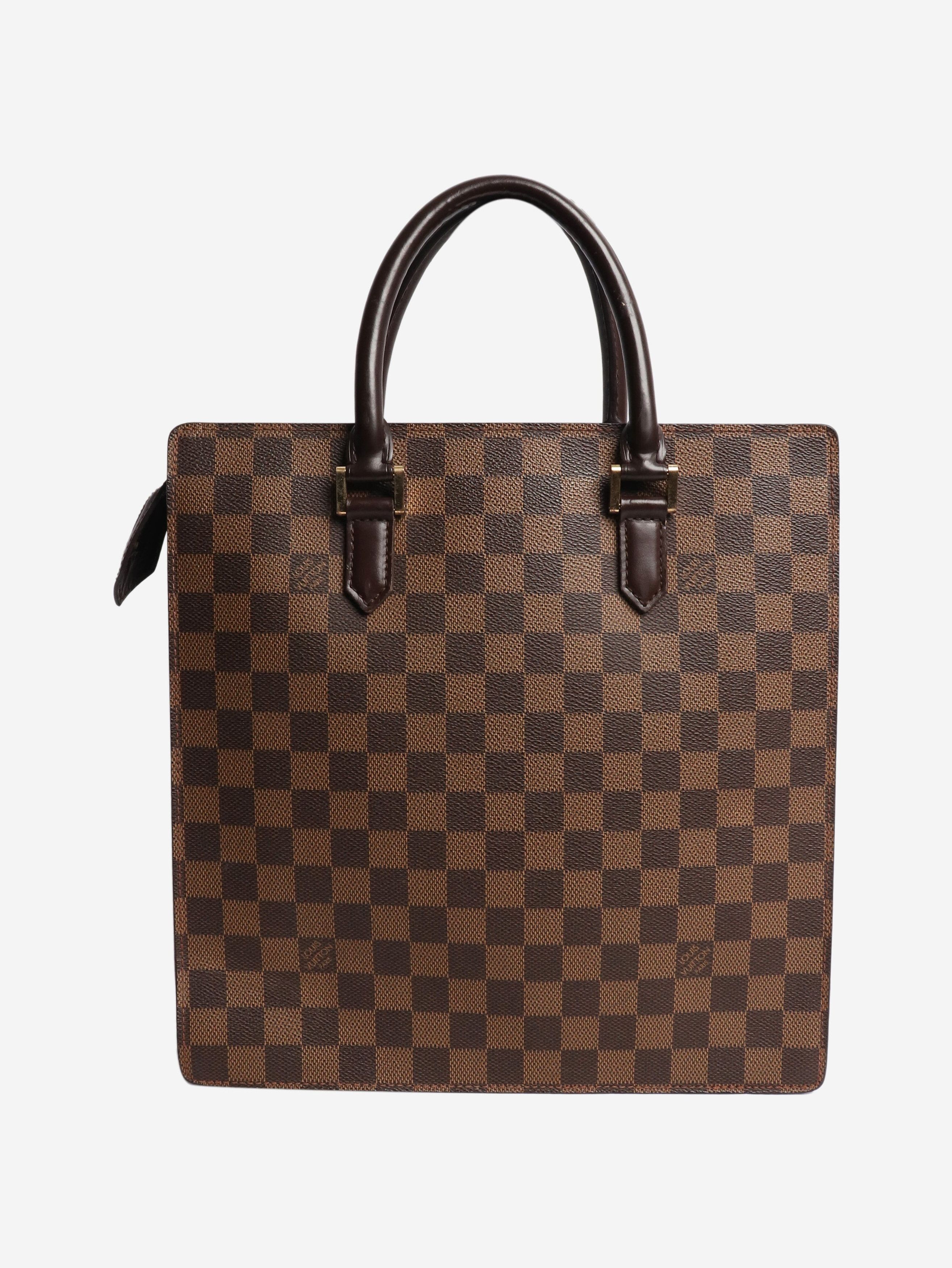 Louis Vuitton Brown 2001 Damier Ebene Venice tote bag Size ONE SIZE - 3 Thumbnail