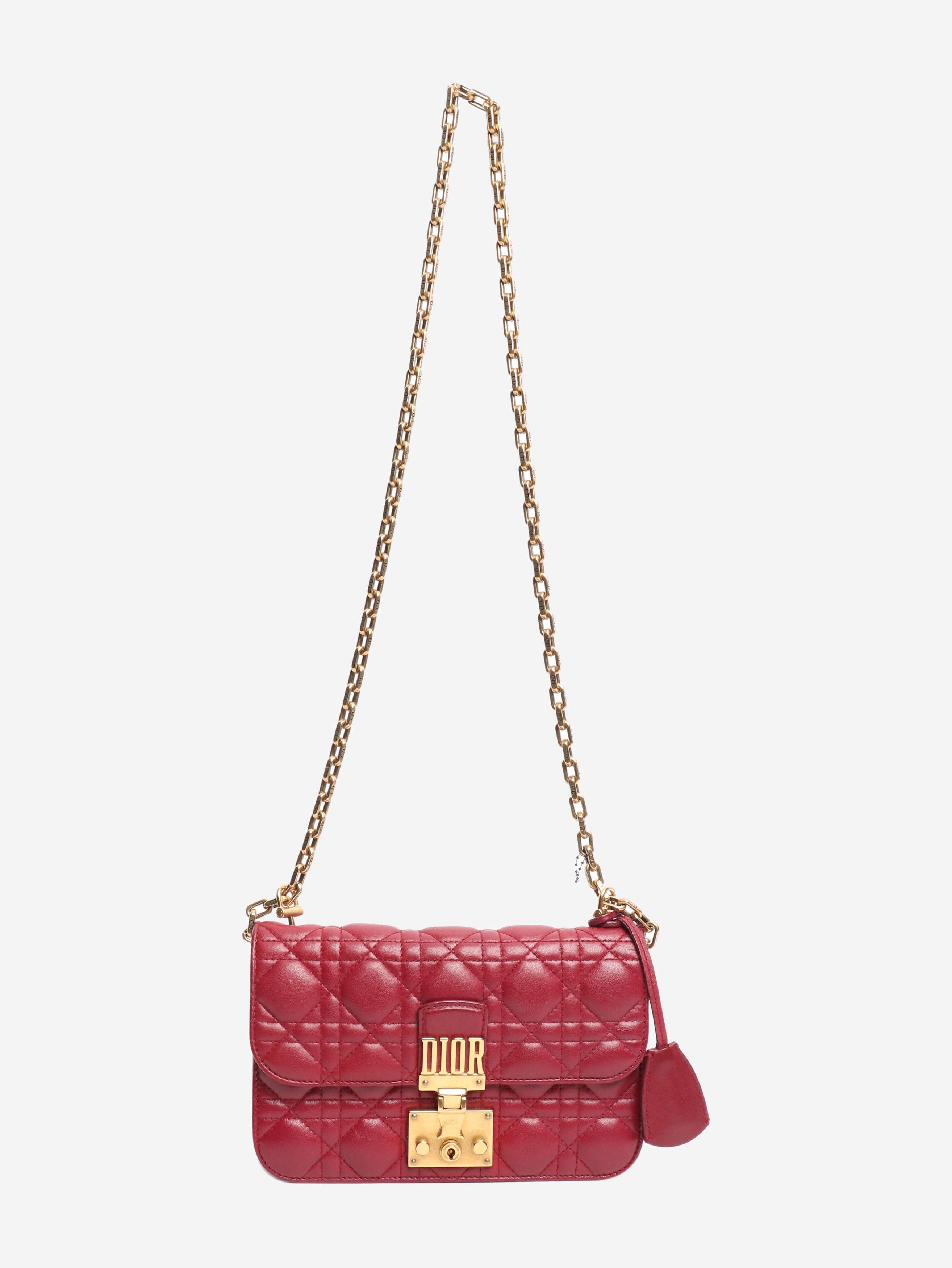 Dior Burgundy New Rock Cannage-quilted bag Size ONE SIZE - 2 Thumbnail