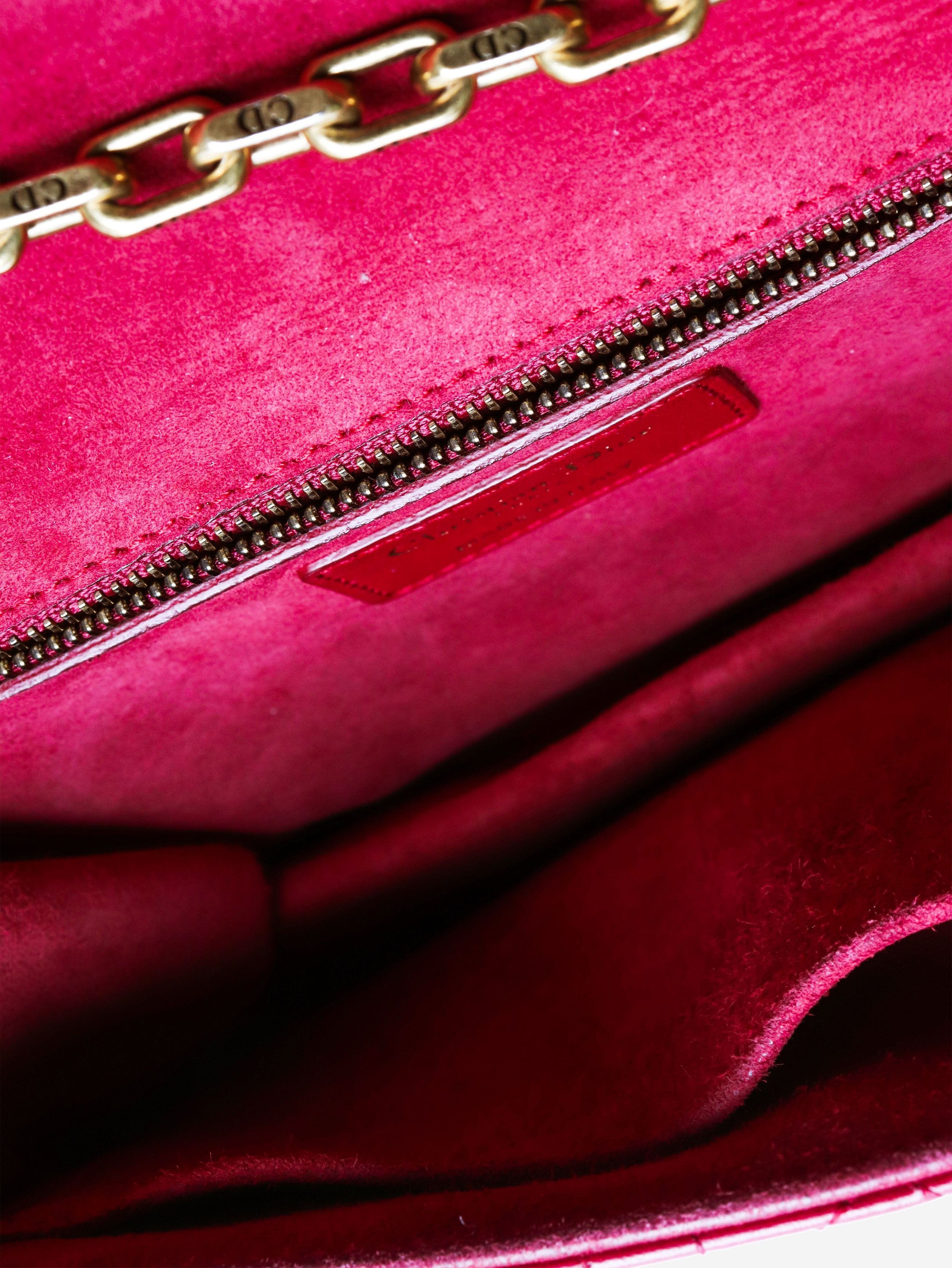 Dior Burgundy New Rock Cannage-quilted bag Size ONE SIZE - 7 Thumbnail