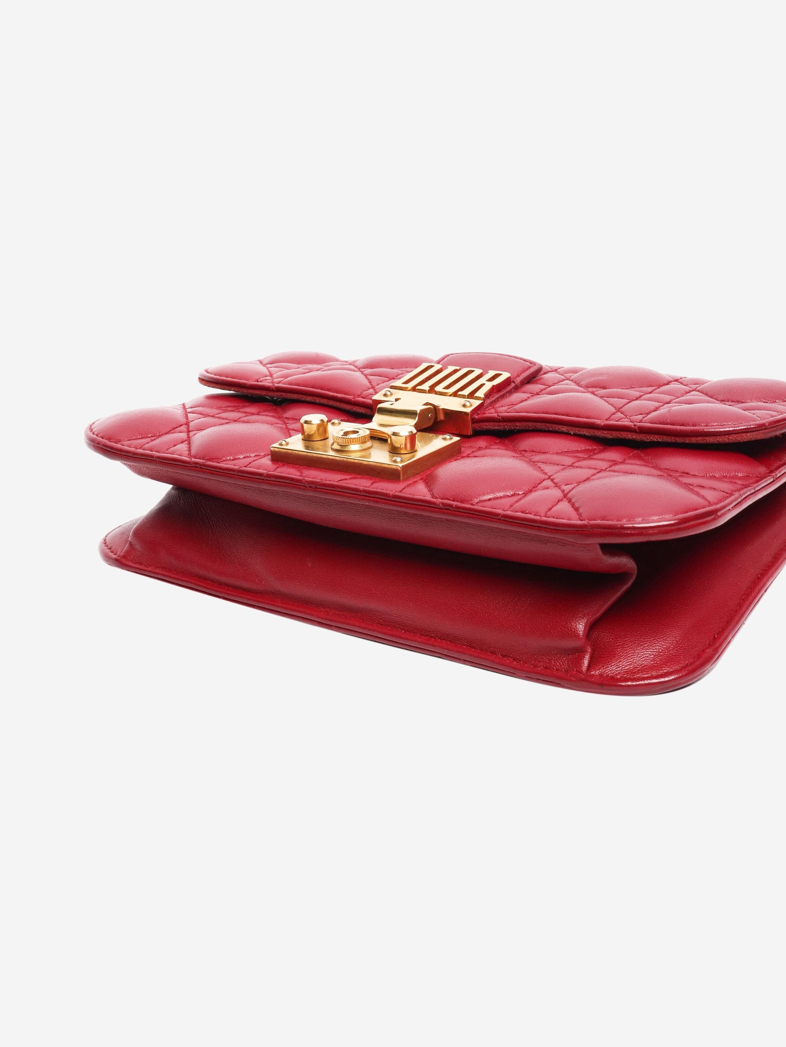 Dior Burgundy New Rock Cannage-quilted bag Size ONE SIZE - 5 Thumbnail
