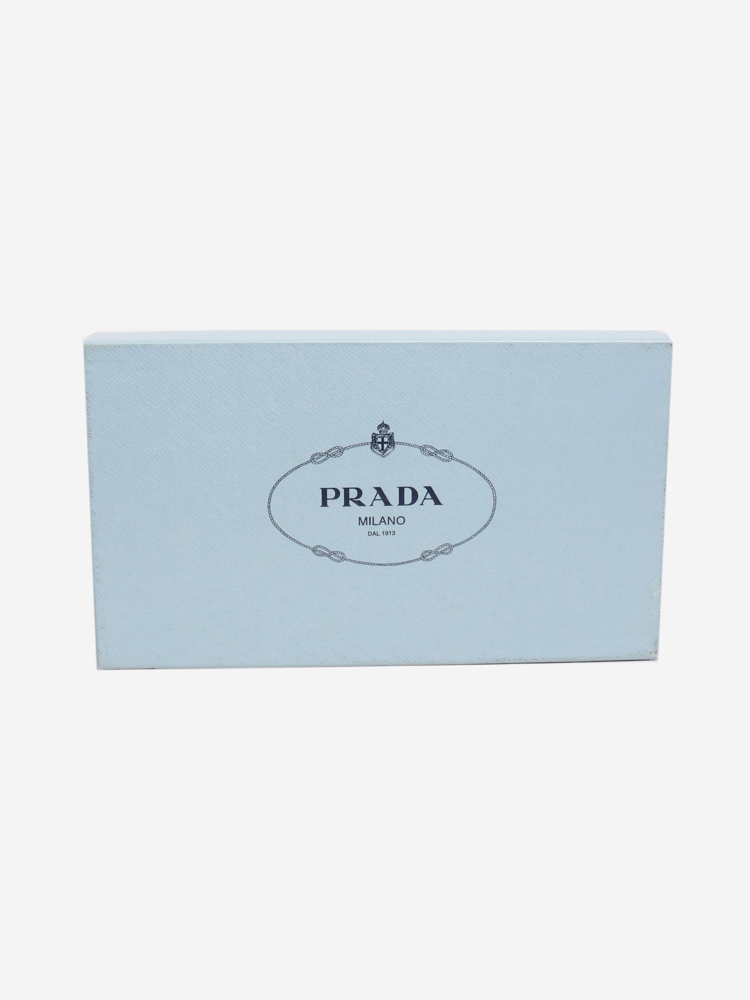 Prada Blue velvet slippers - EU 39.5 Size US 8 / IT 38 - 6 Thumbnail