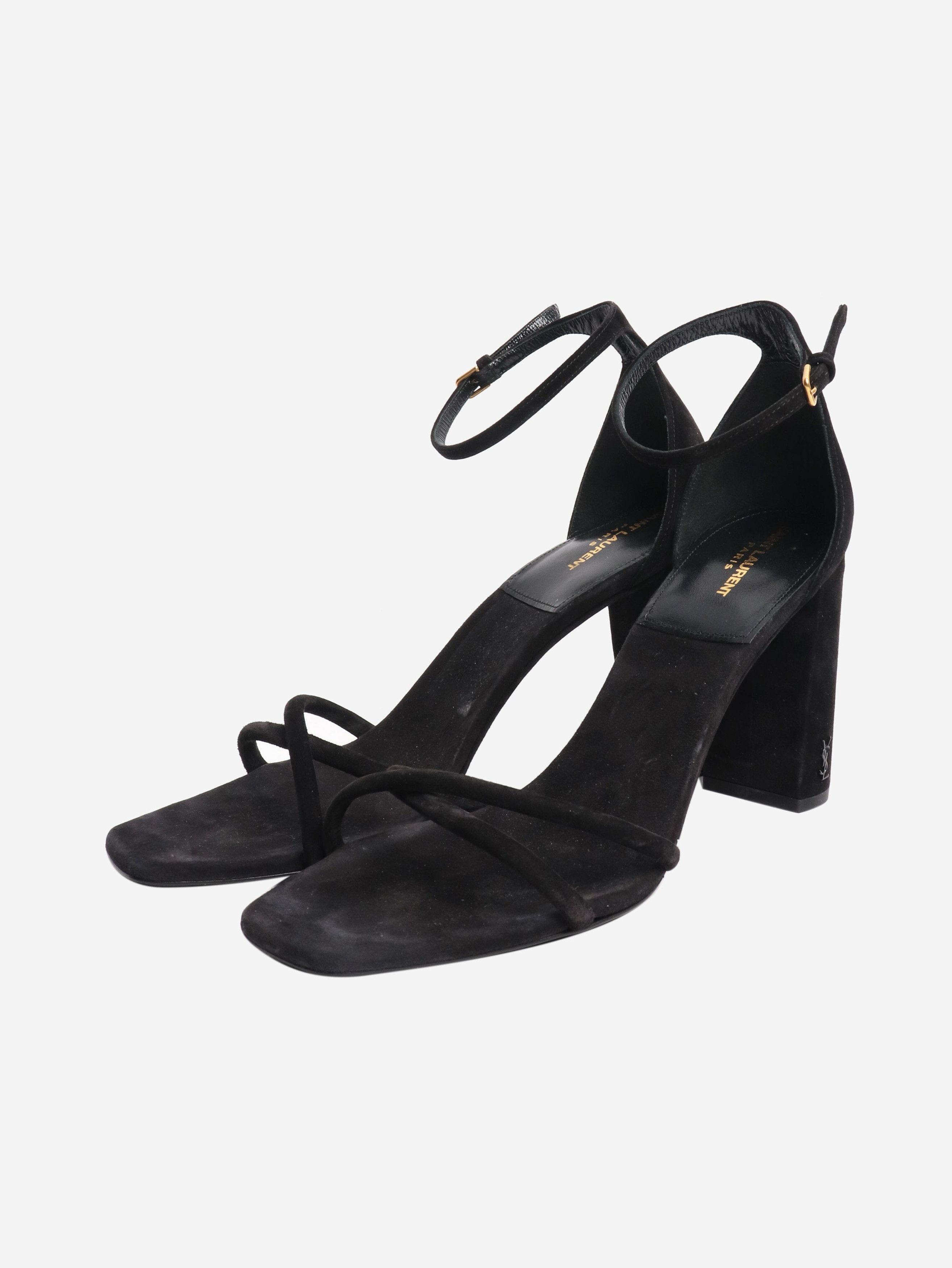 Other Black suede sandal heels - EU 40.5 Size US 9 / IT 39 - 2 Thumbnail
