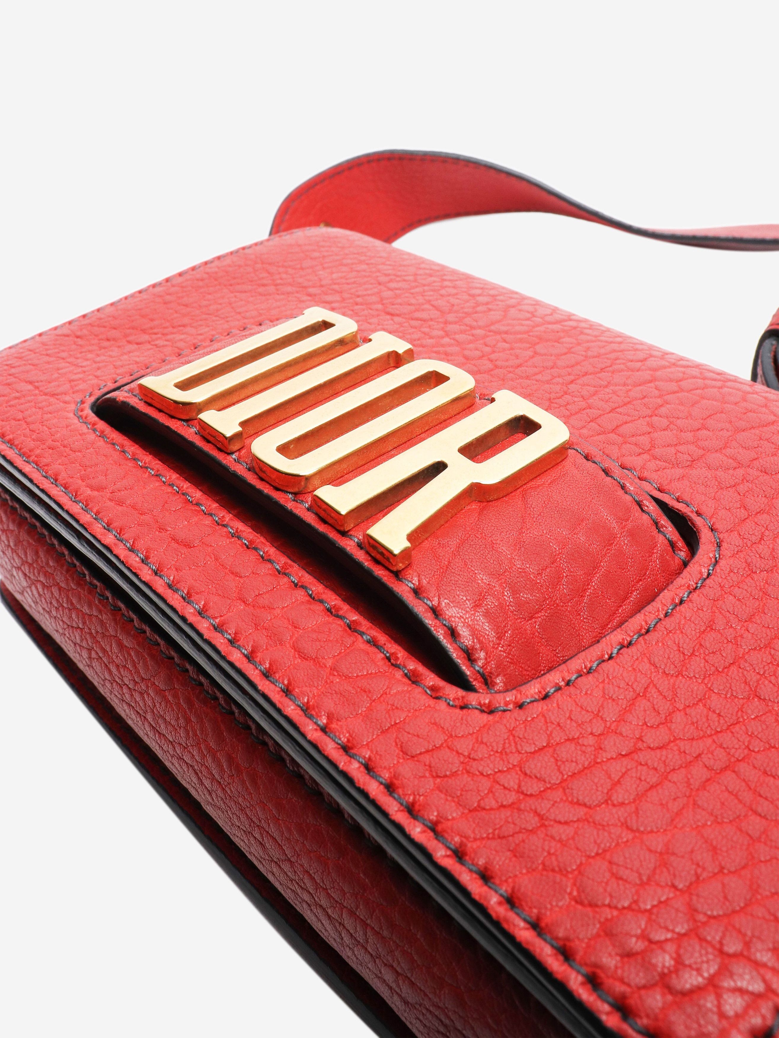 Dior Red Dio(r)evolution flap bag Size ONE SIZE - 4 Thumbnail