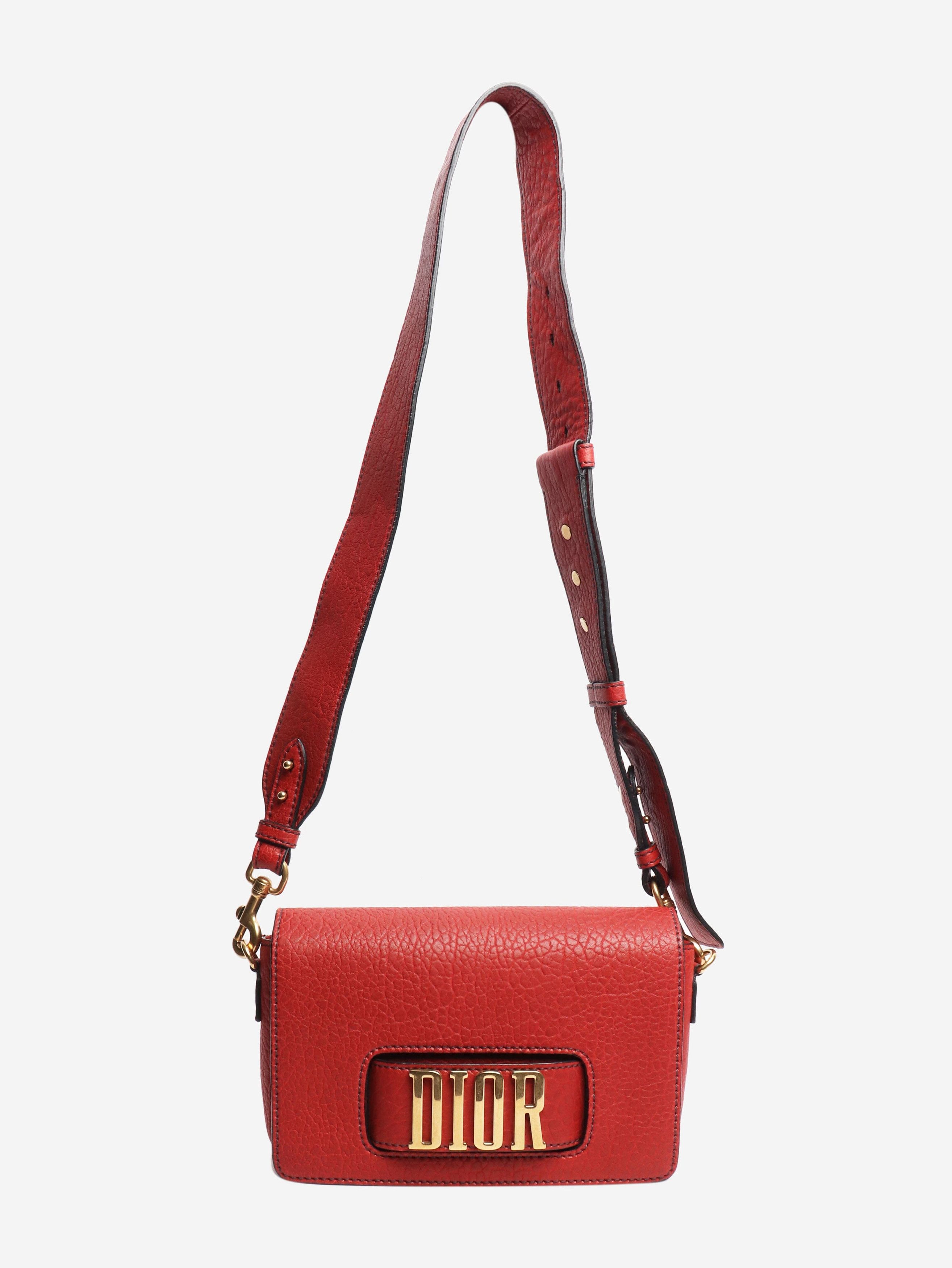 Dior Red Dio(r)evolution flap bag Size ONE SIZE - 2 Thumbnail