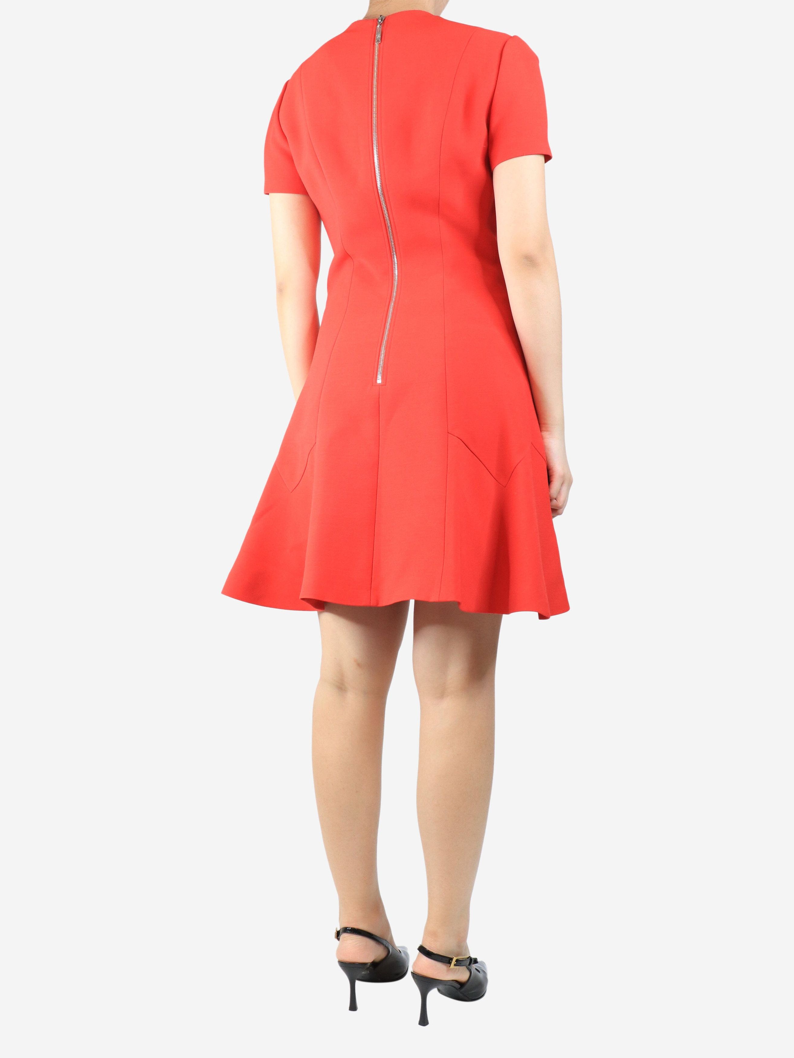 Louis Vuitton Red short-sleeve midi dress - UK 10 Size M / US 6-8 / IT 42-44 - 2 Thumbnail