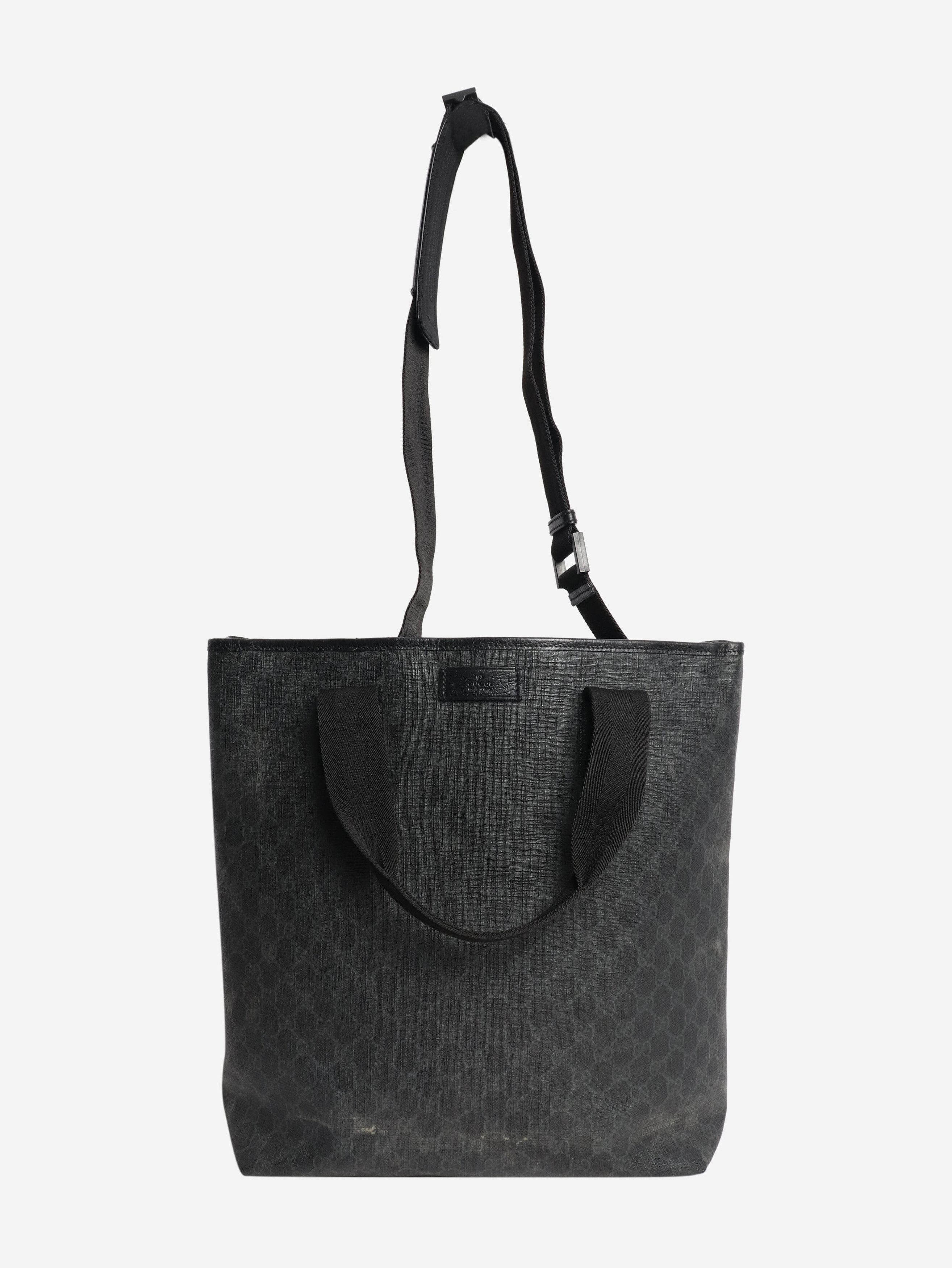 Gucci Black GG Supreme tote bag Size ONE SIZE - 2 Thumbnail