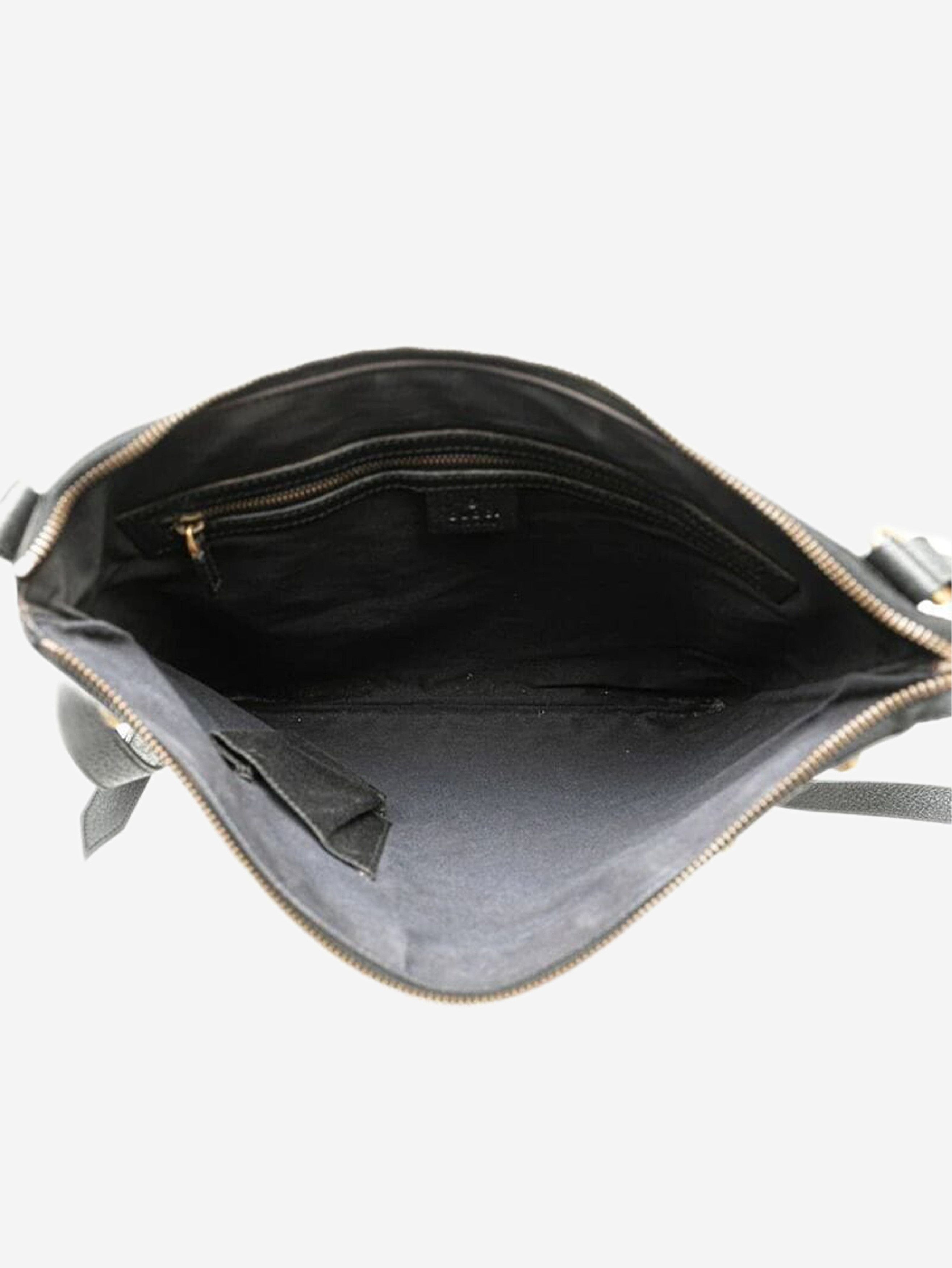 Gucci Black GG canvas studded shoulder bag Size ONE SIZE - 5 Thumbnail