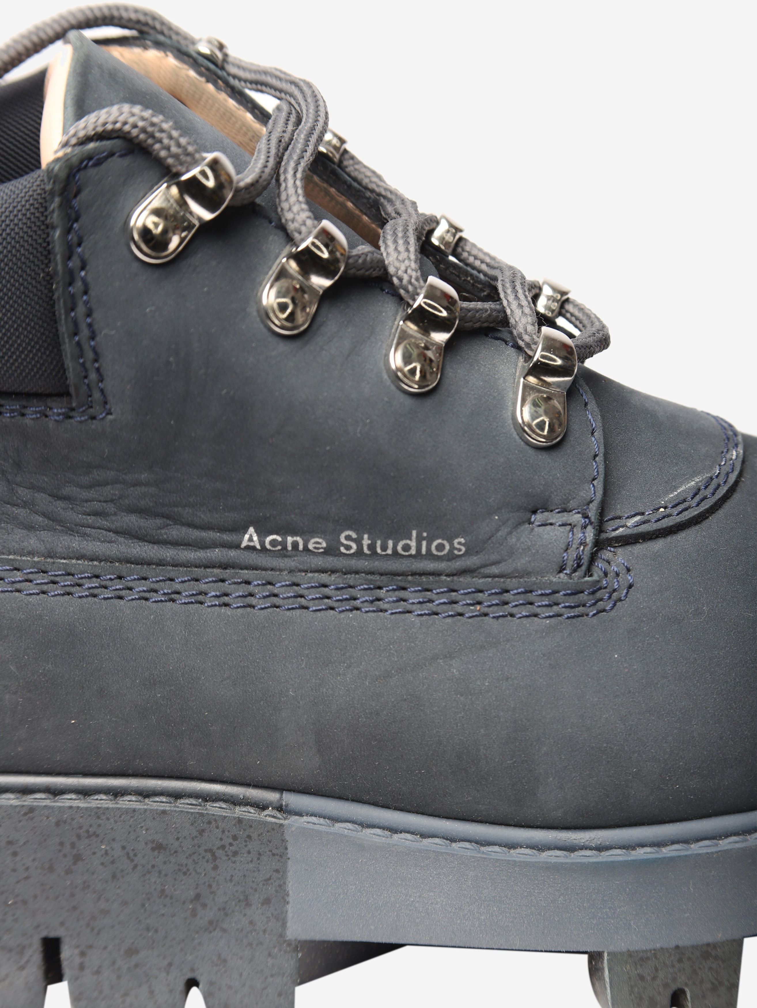 Acne Studios Dark blue hiking boots - EU 37 Size US 6 / IT 36 - 4 Thumbnail