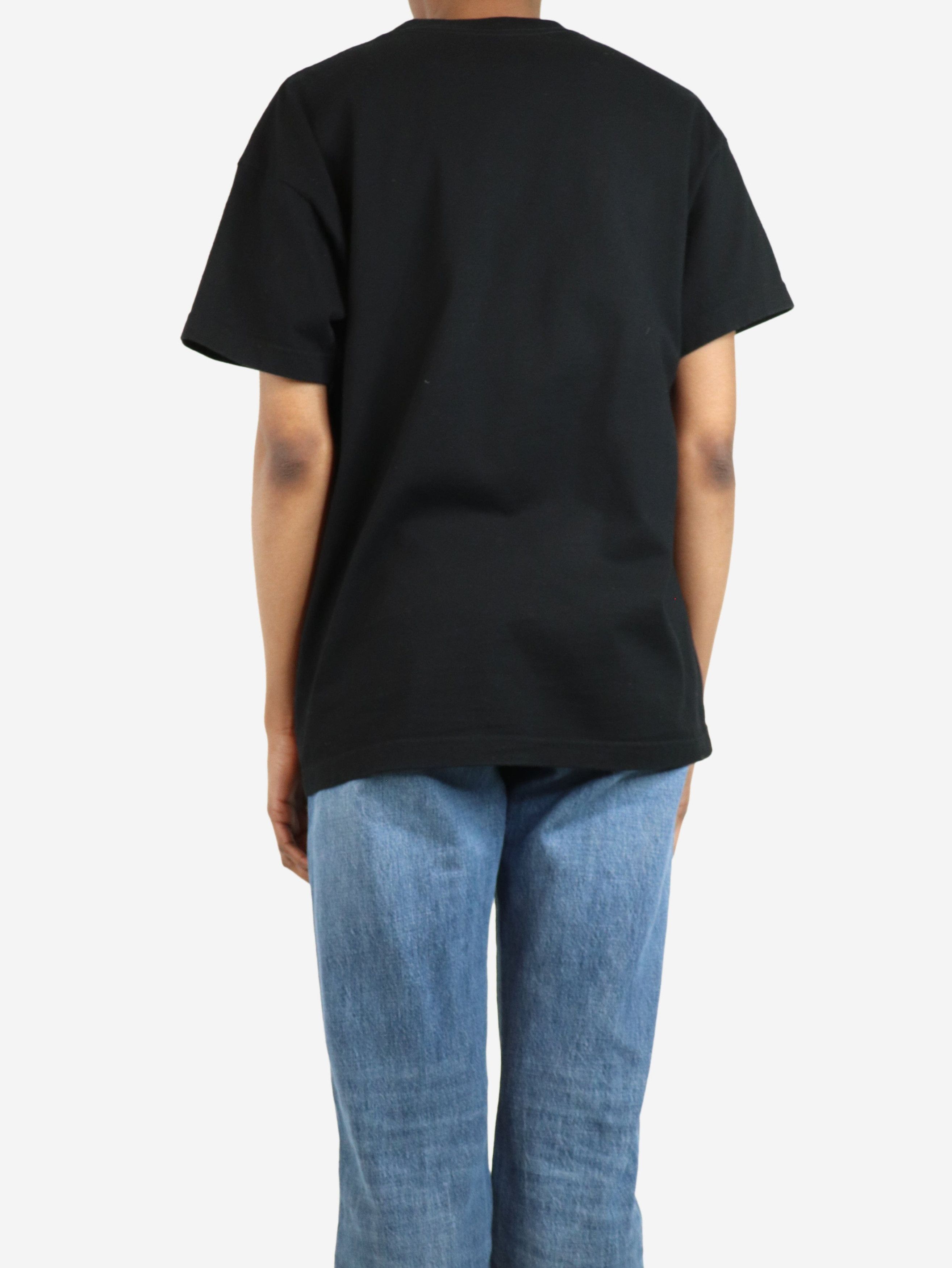 Balenciaga Black graphic print t-shirt - XS Size XS / US 0-2 / IT 36-38 - 2 Thumbnail