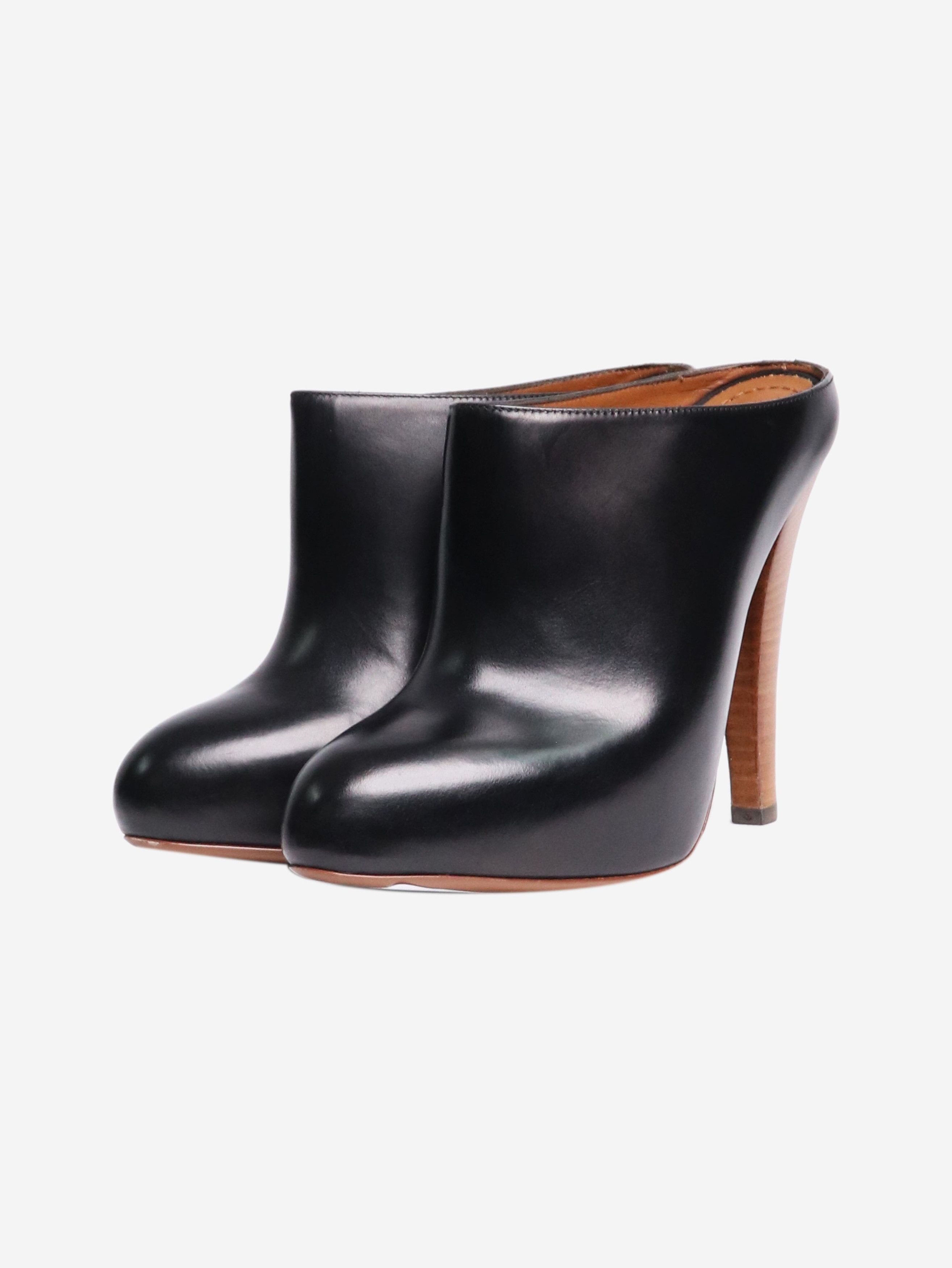 Other Black leather clog mules - EU 35 Size US 4 / IT 34 - 2 Thumbnail