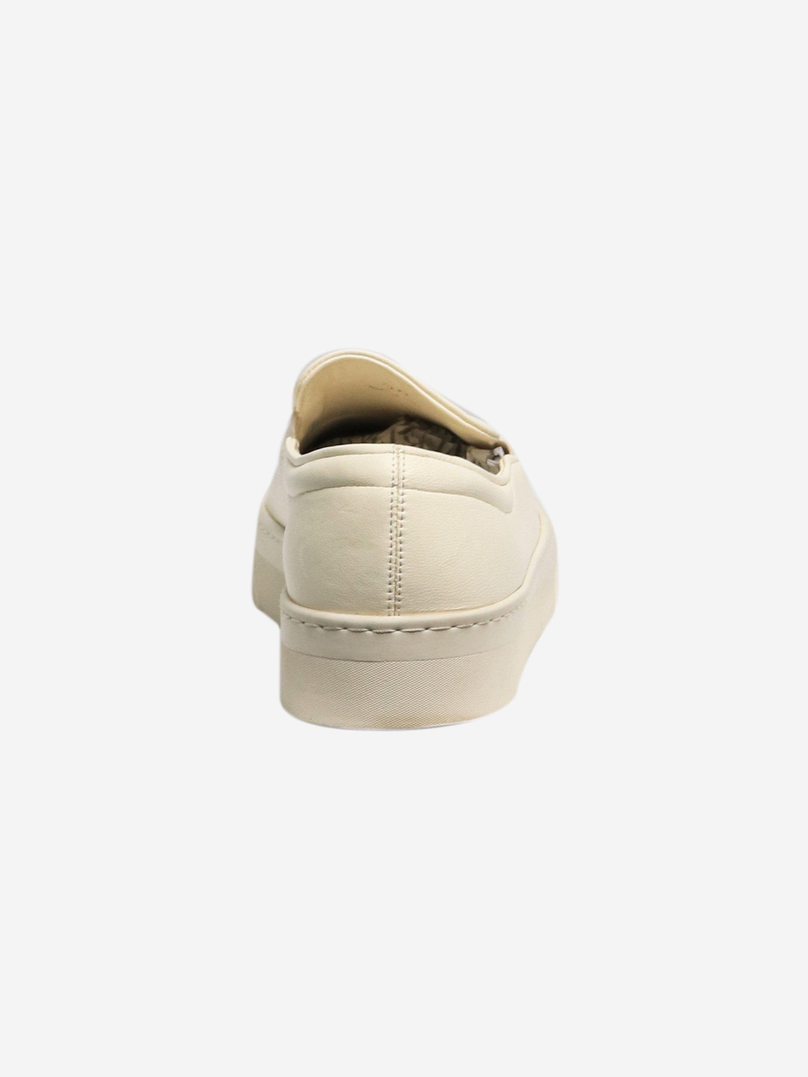 The Row Ivory Marie H nappa sneakers - EU 38 Size US 7.5 / IT 37.5 - 3 Thumbnail