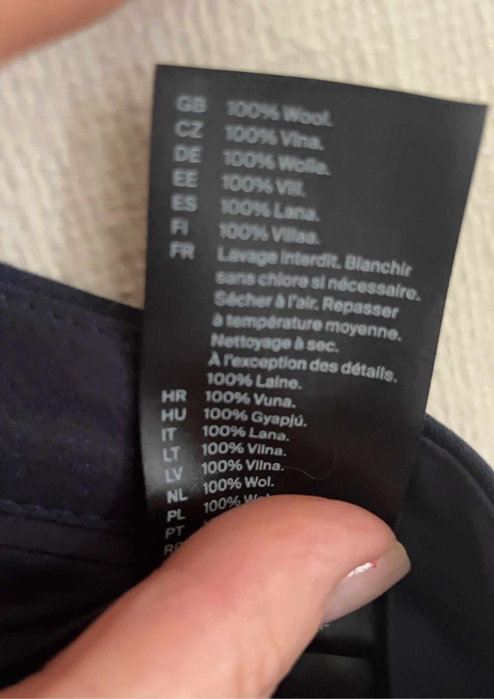 Cos Cos Formal Trousers Size 38R - 3 Thumbnail