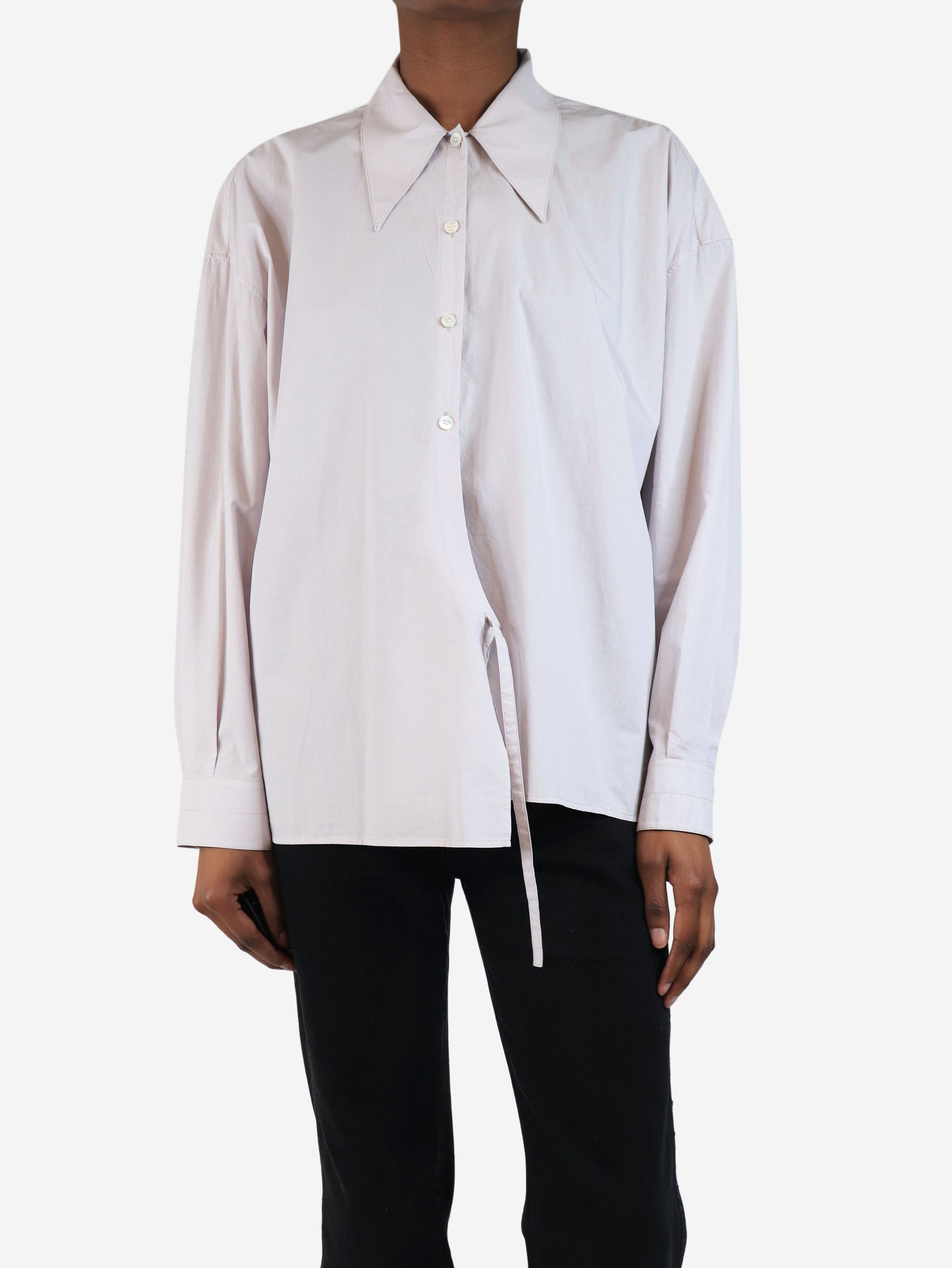 Lemaire Pale lilac twisted shirt - UK 6 Size XS / US 0-2 / IT 36-38 - 3 Thumbnail