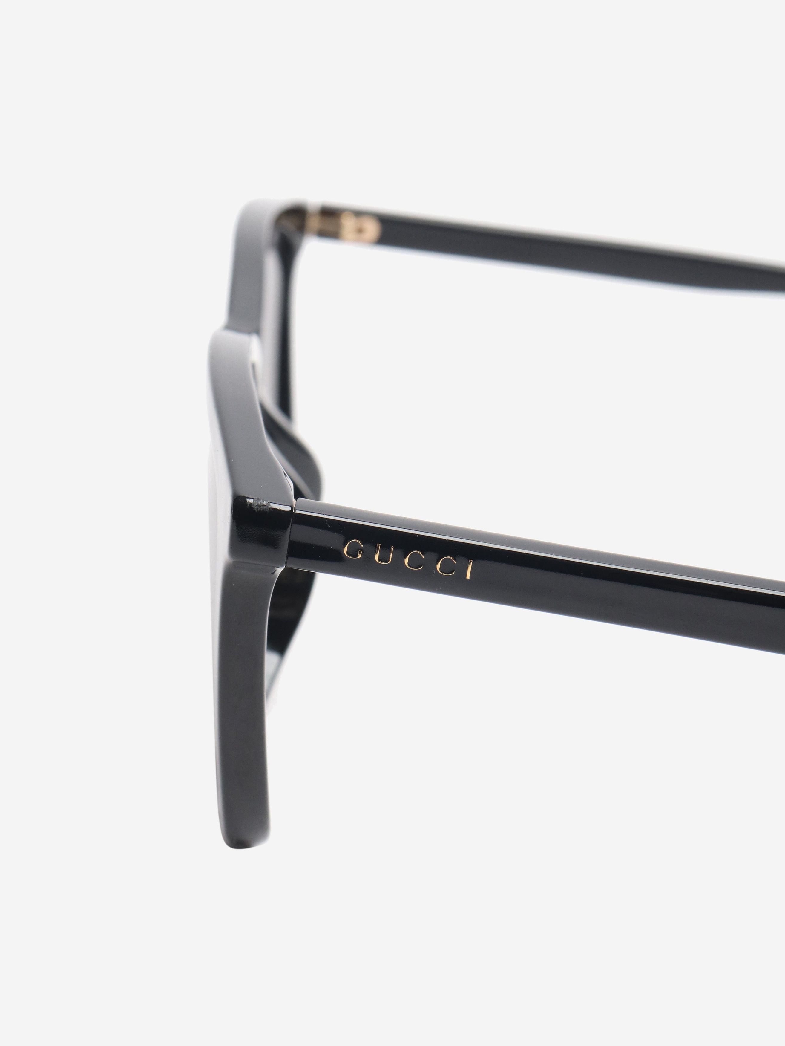 Gucci Black square sunglasses Size ONE SIZE - 5 Thumbnail