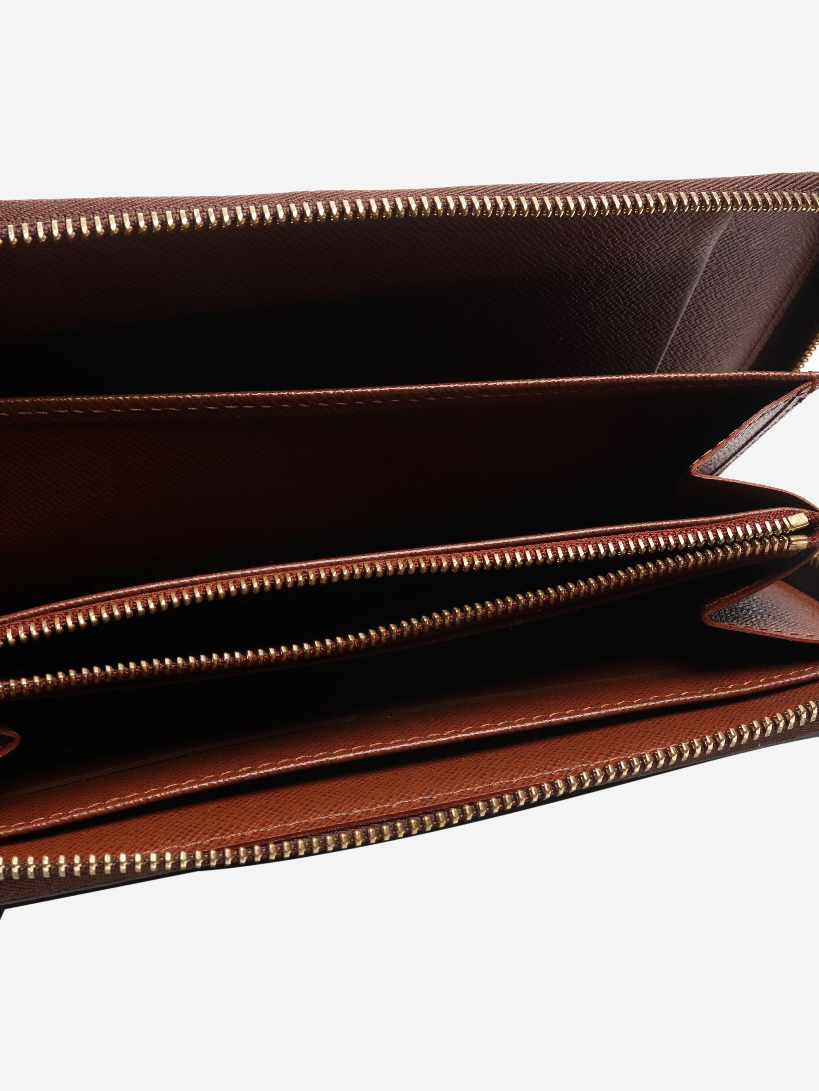 Louis Vuitton Brown long wallet Size ONE SIZE - 5 Thumbnail