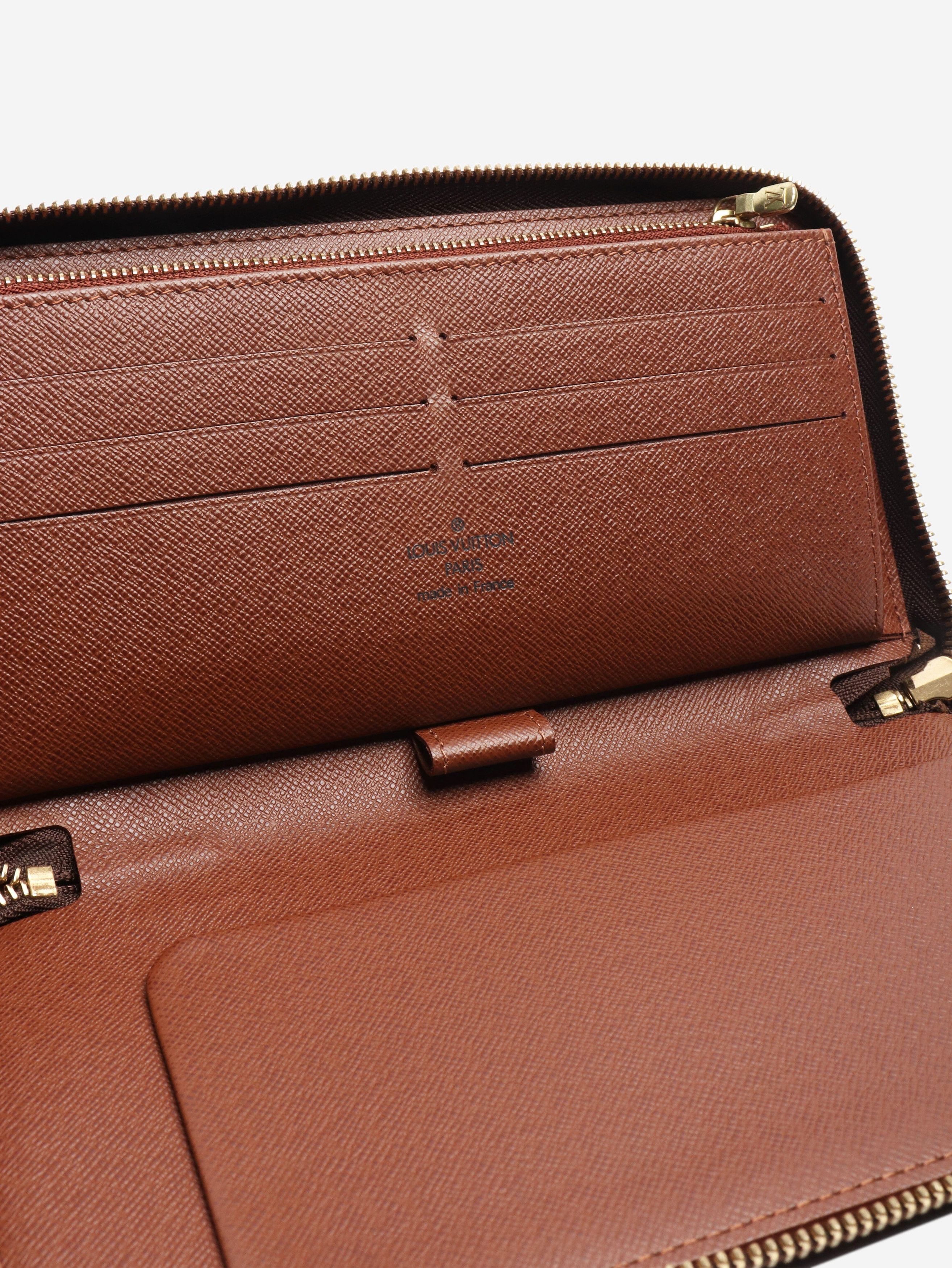 Louis Vuitton Brown long wallet Size ONE SIZE - 4 Thumbnail