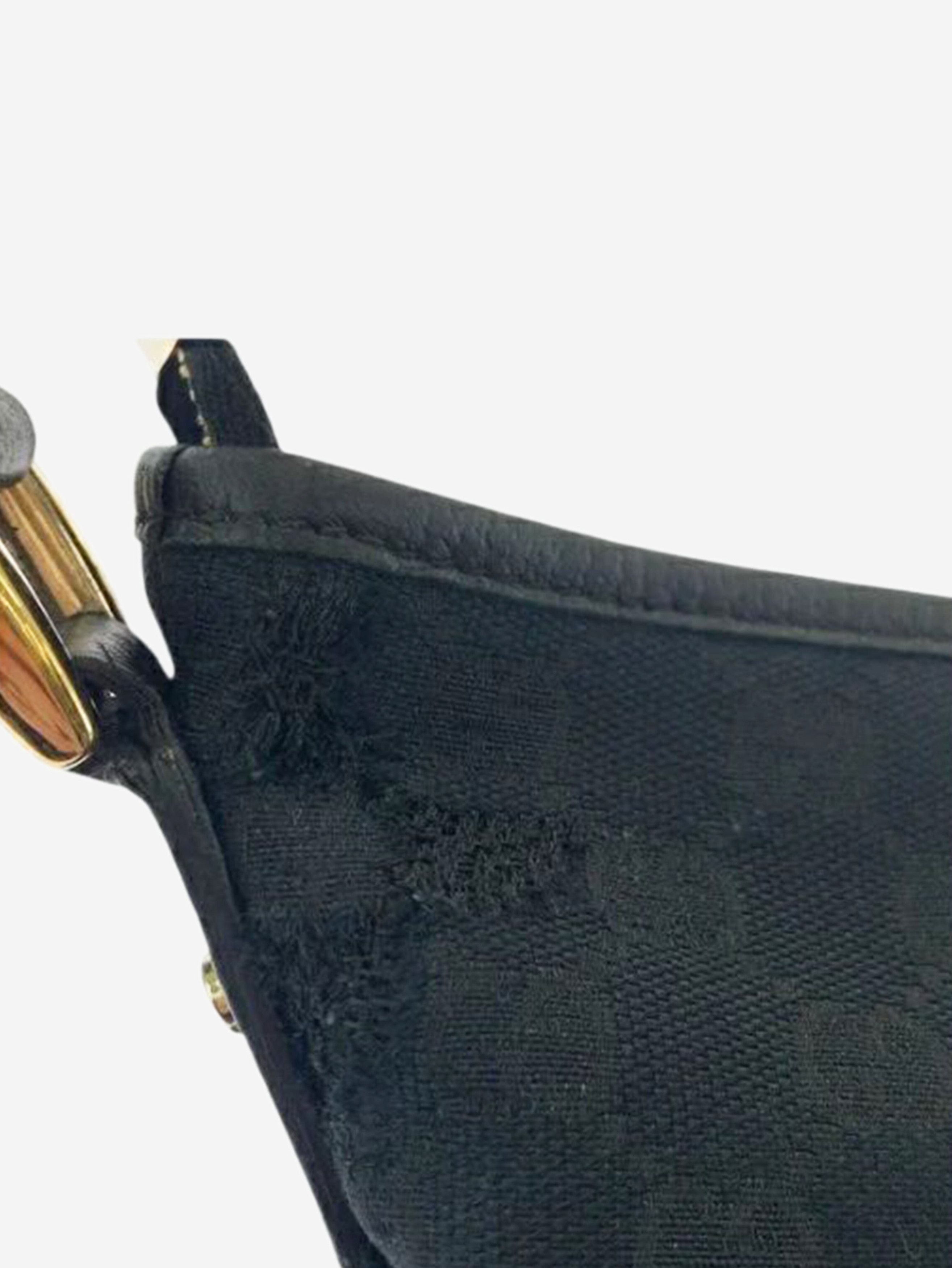 Gucci Black Abbey GG canvas shoulder bag Size ONE SIZE - 7 Thumbnail