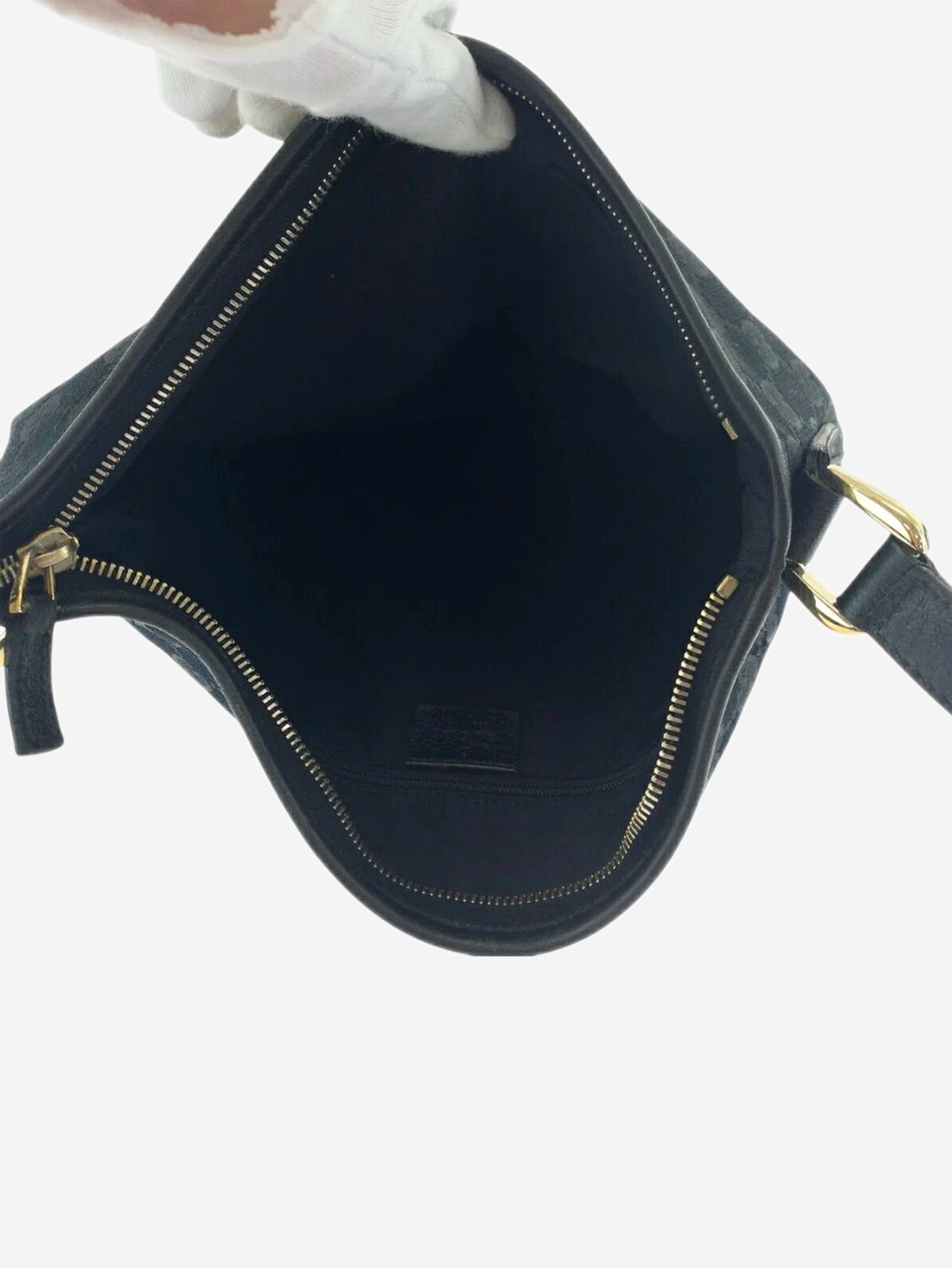 Gucci Black Abbey GG canvas shoulder bag Size ONE SIZE - 15 Thumbnail