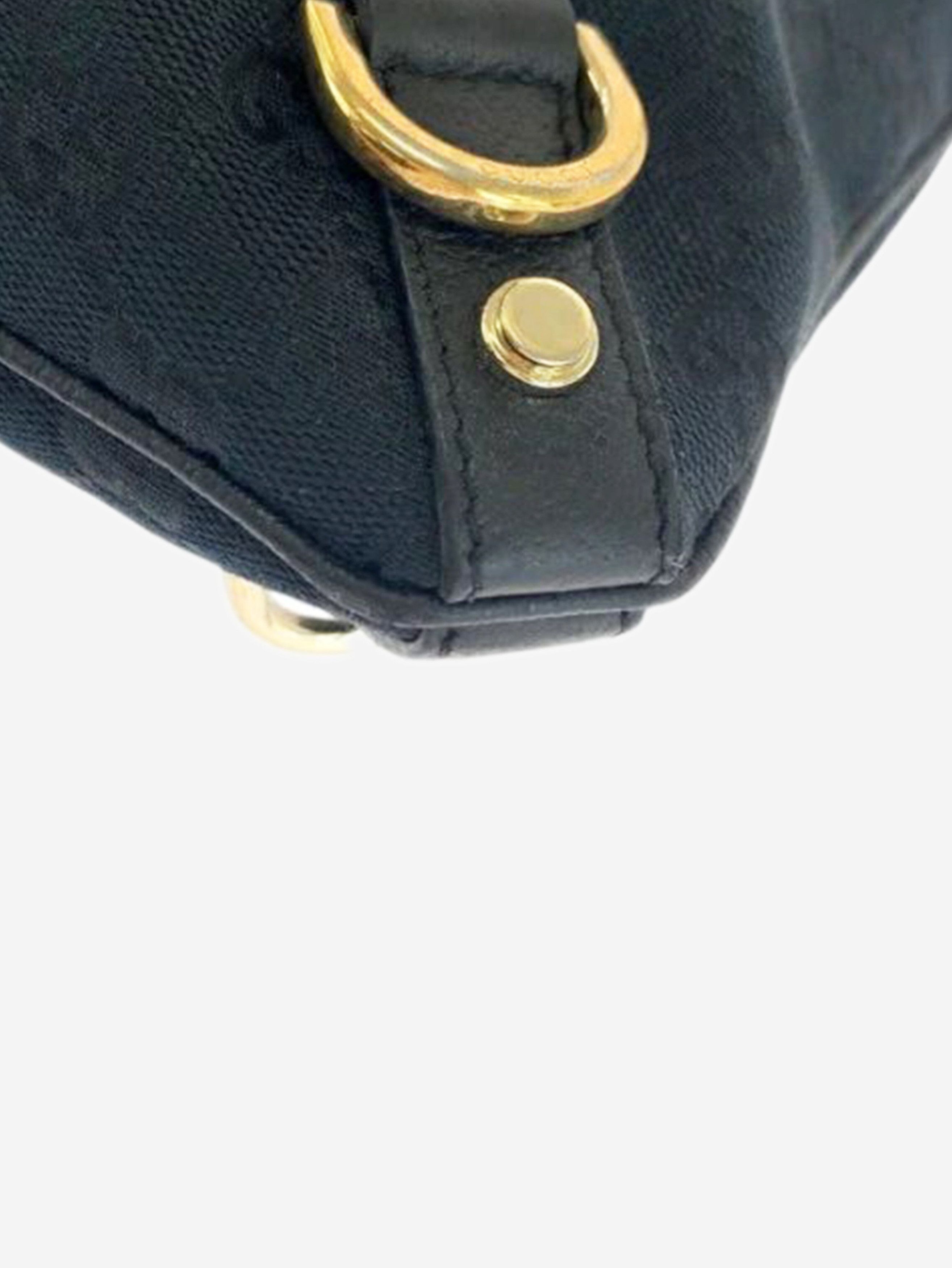 Gucci Black Abbey GG canvas shoulder bag Size ONE SIZE - 11 Thumbnail