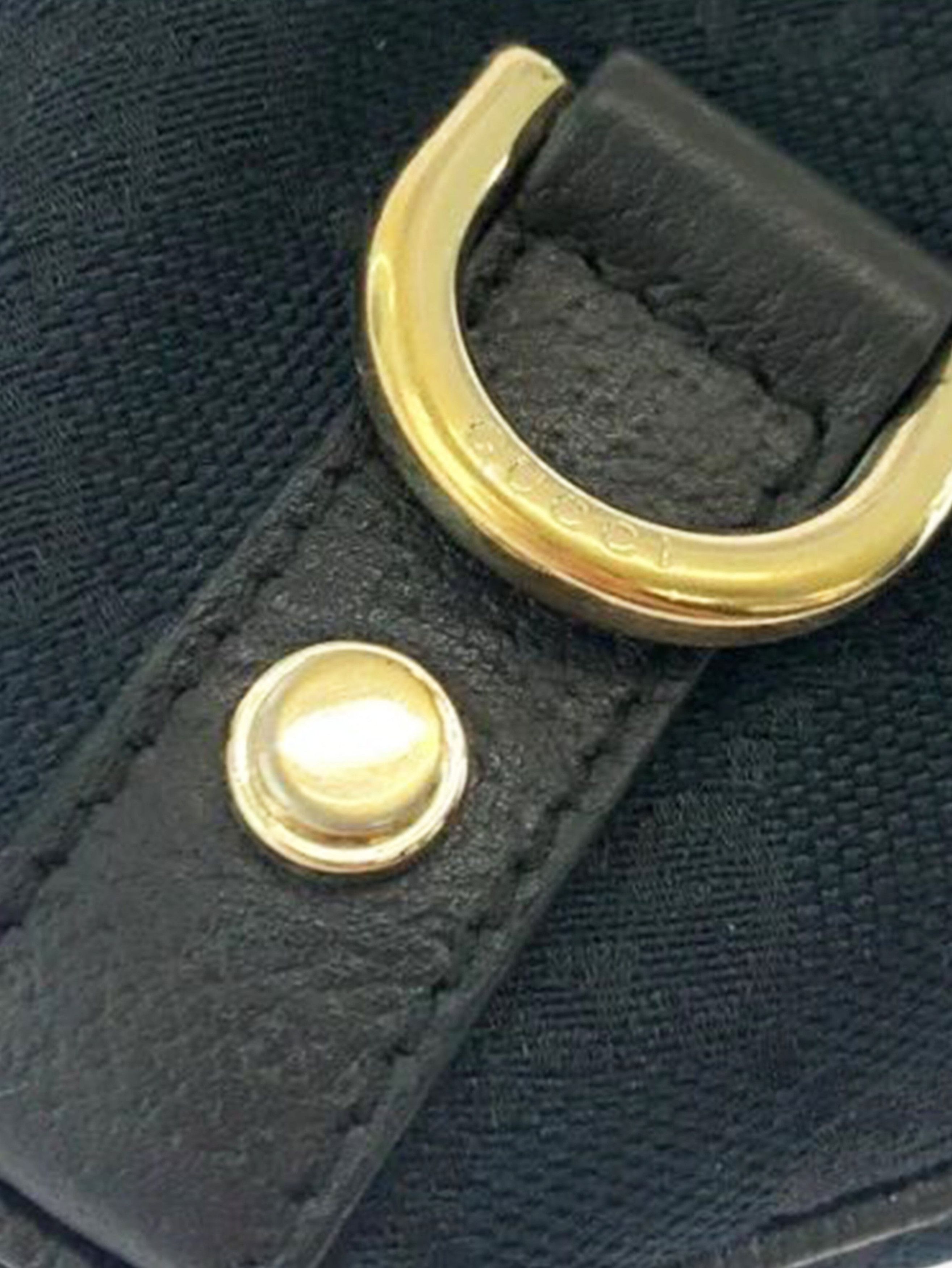Gucci Black Abbey GG canvas shoulder bag Size ONE SIZE - 9 Thumbnail