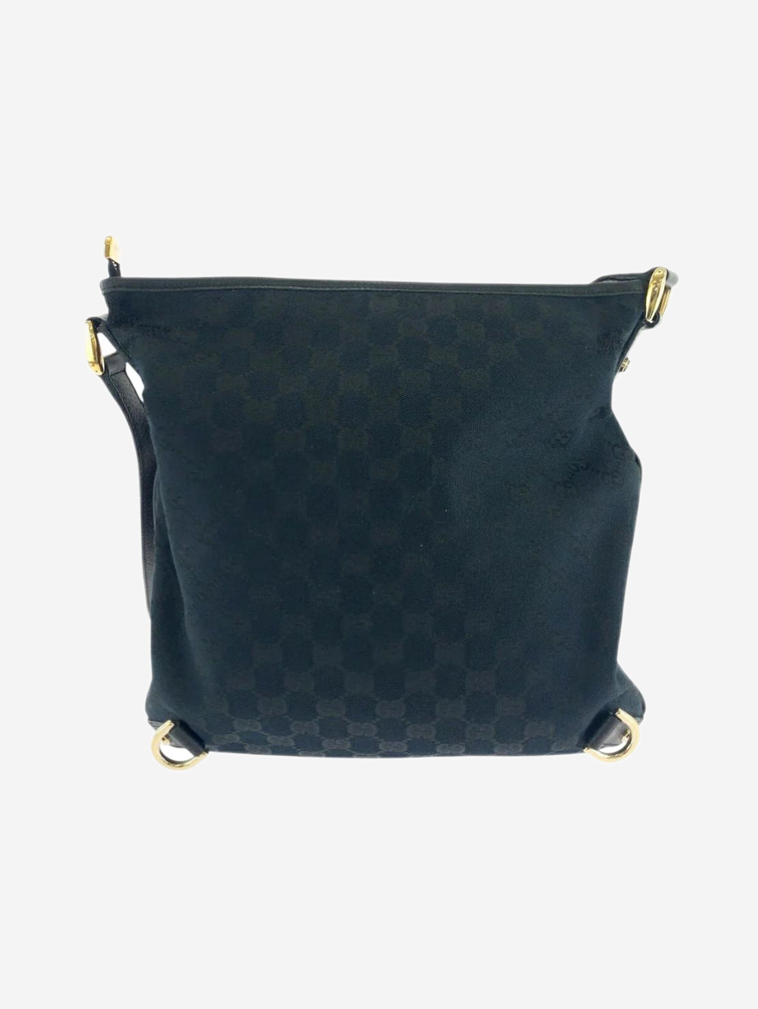 Gucci Black Abbey GG canvas shoulder bag Size ONE SIZE - 3 Thumbnail