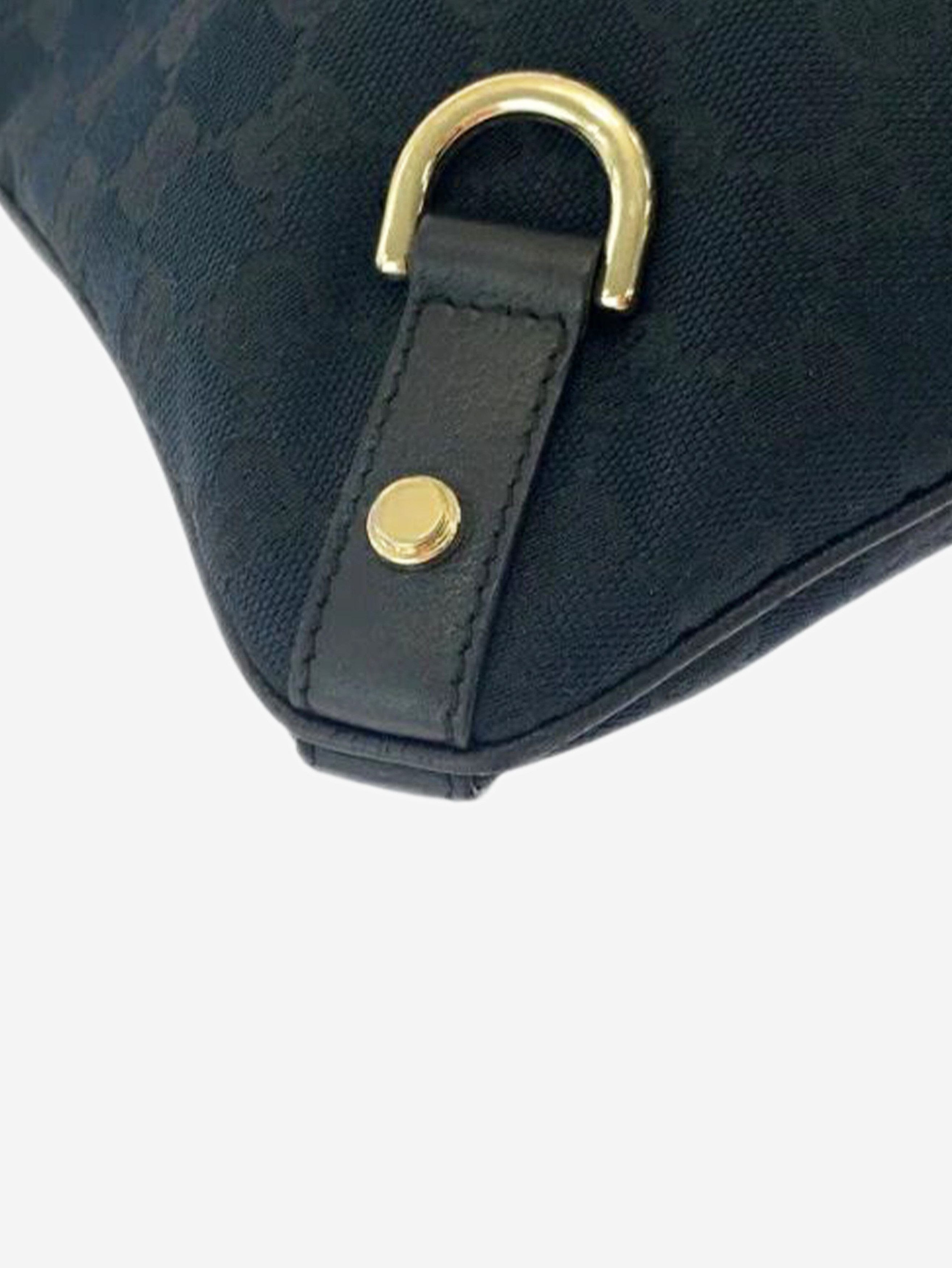 Gucci Black Abbey GG canvas shoulder bag Size ONE SIZE - 12 Thumbnail
