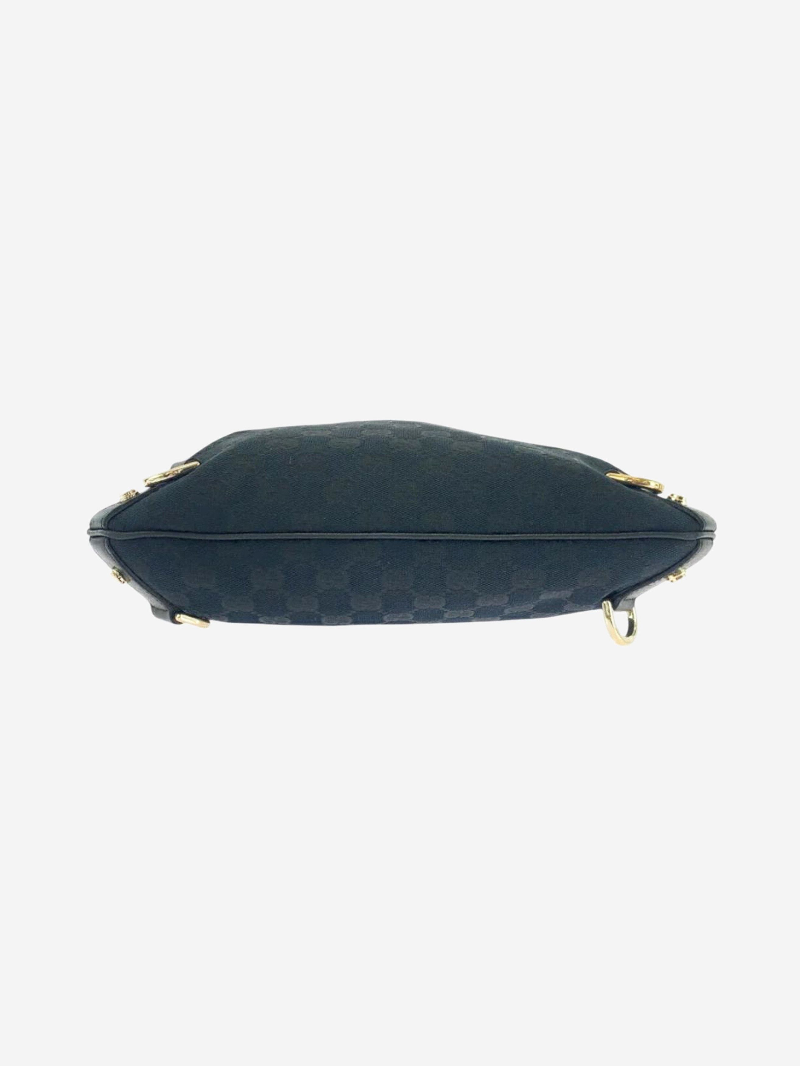 Gucci Black Abbey GG canvas shoulder bag Size ONE SIZE - 6 Thumbnail