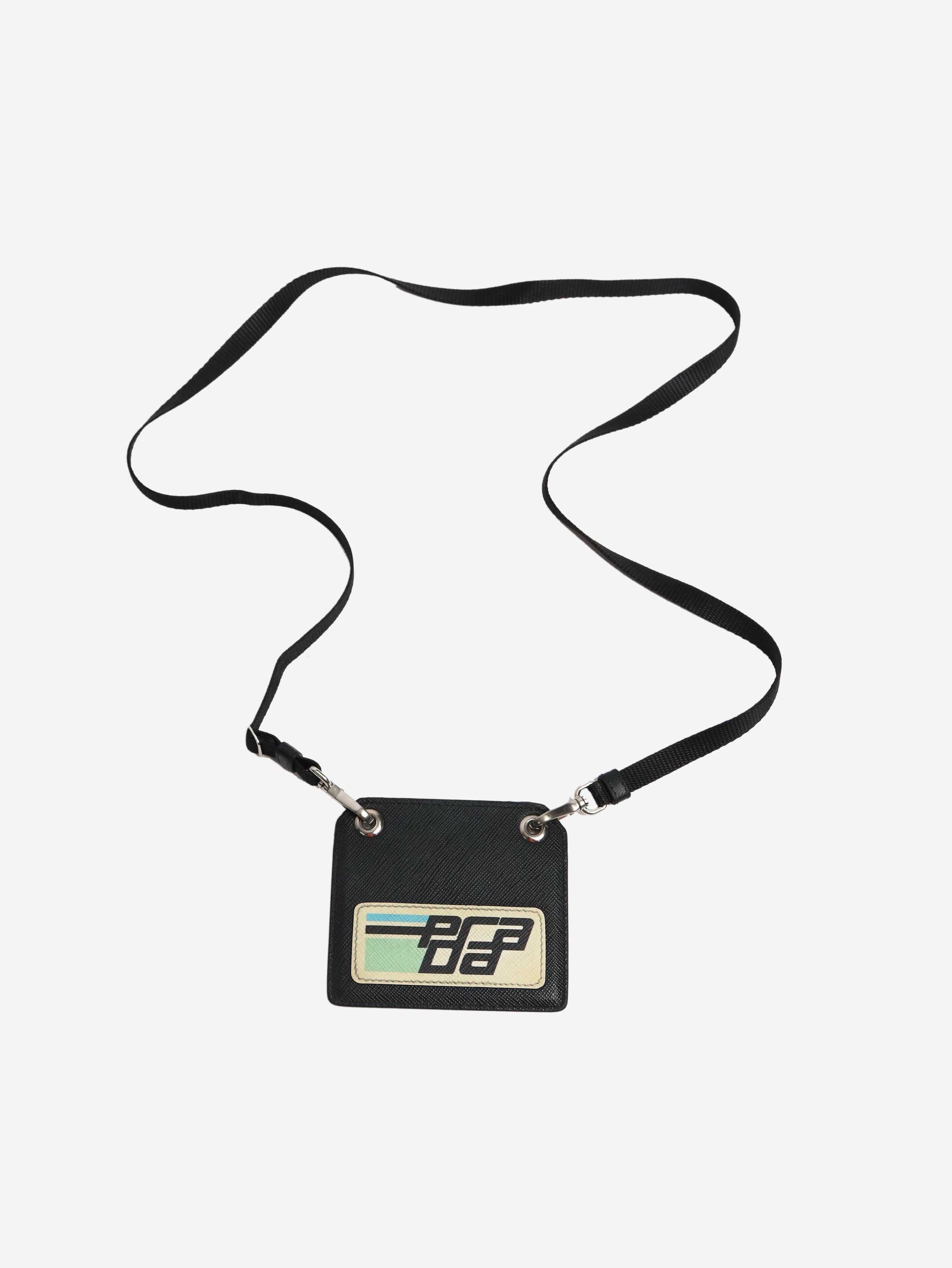 Prada Black ID and badge holder Size ONE SIZE - 3 Thumbnail