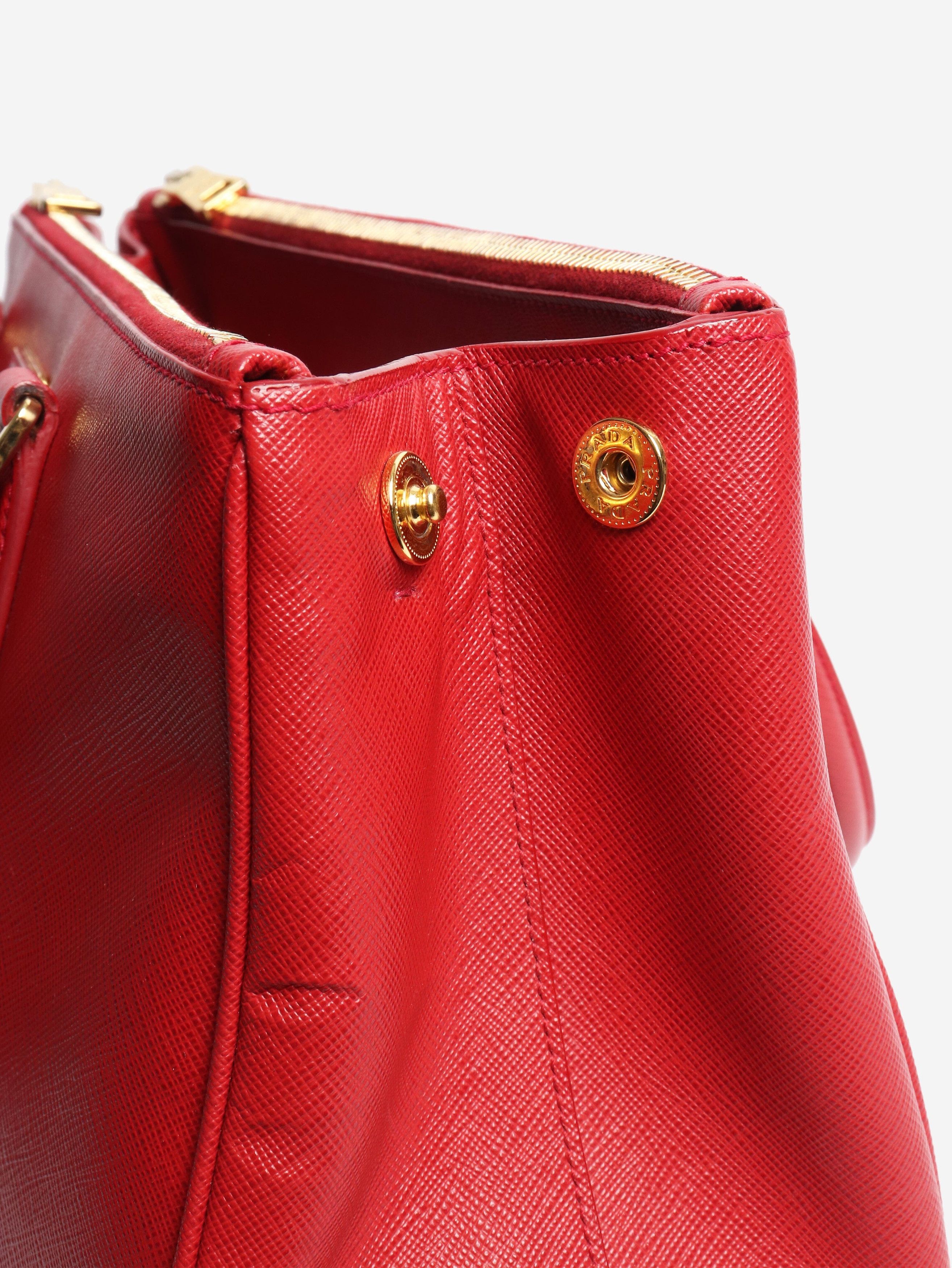 Prada Red Galleria tote bag Size ONE SIZE - 6 Thumbnail