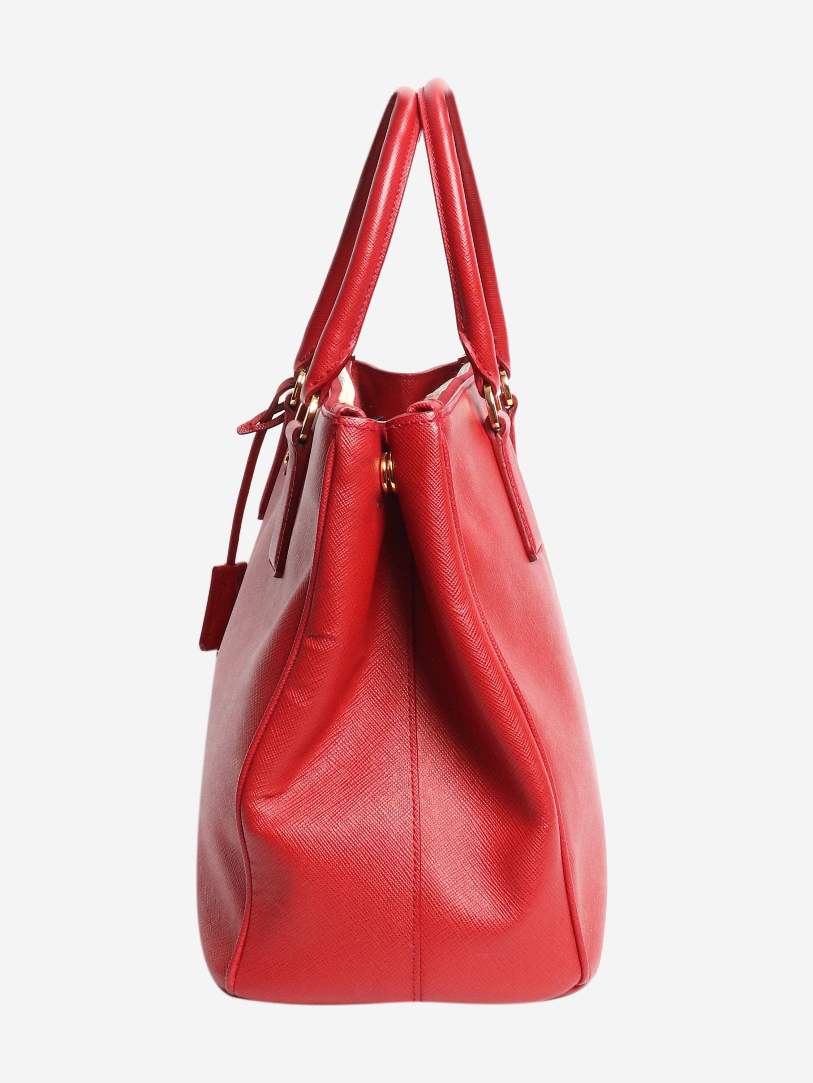 Prada Red Galleria tote bag Size ONE SIZE - 2 Thumbnail