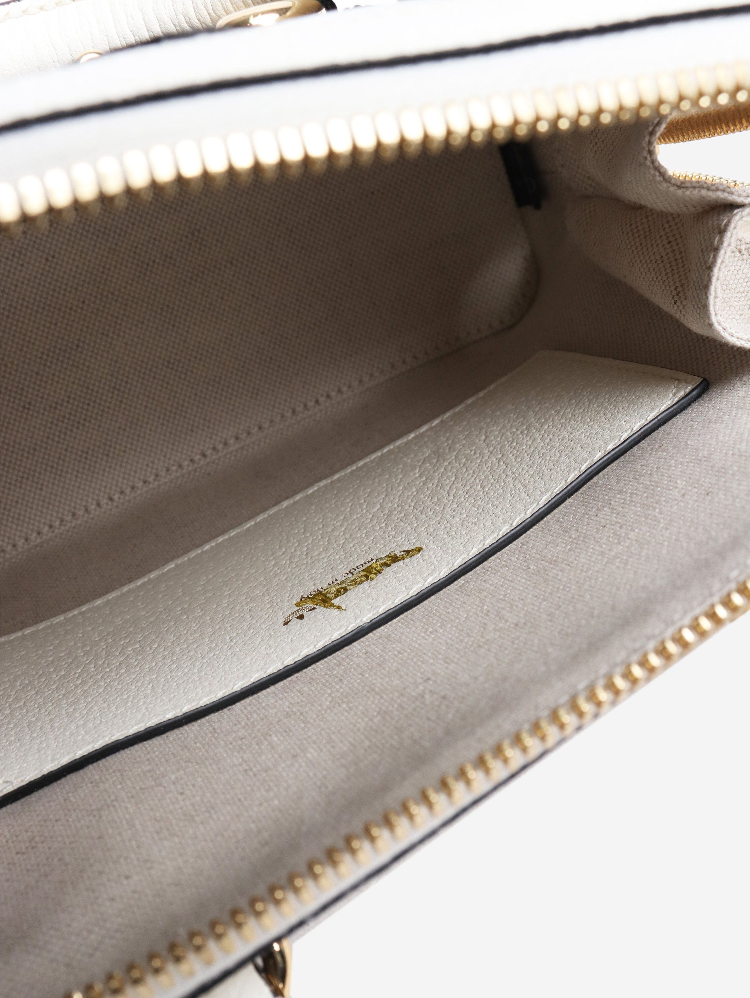 Gucci Black and white Horsebit 1955 shoulder bag Size ONE SIZE - 6 Thumbnail