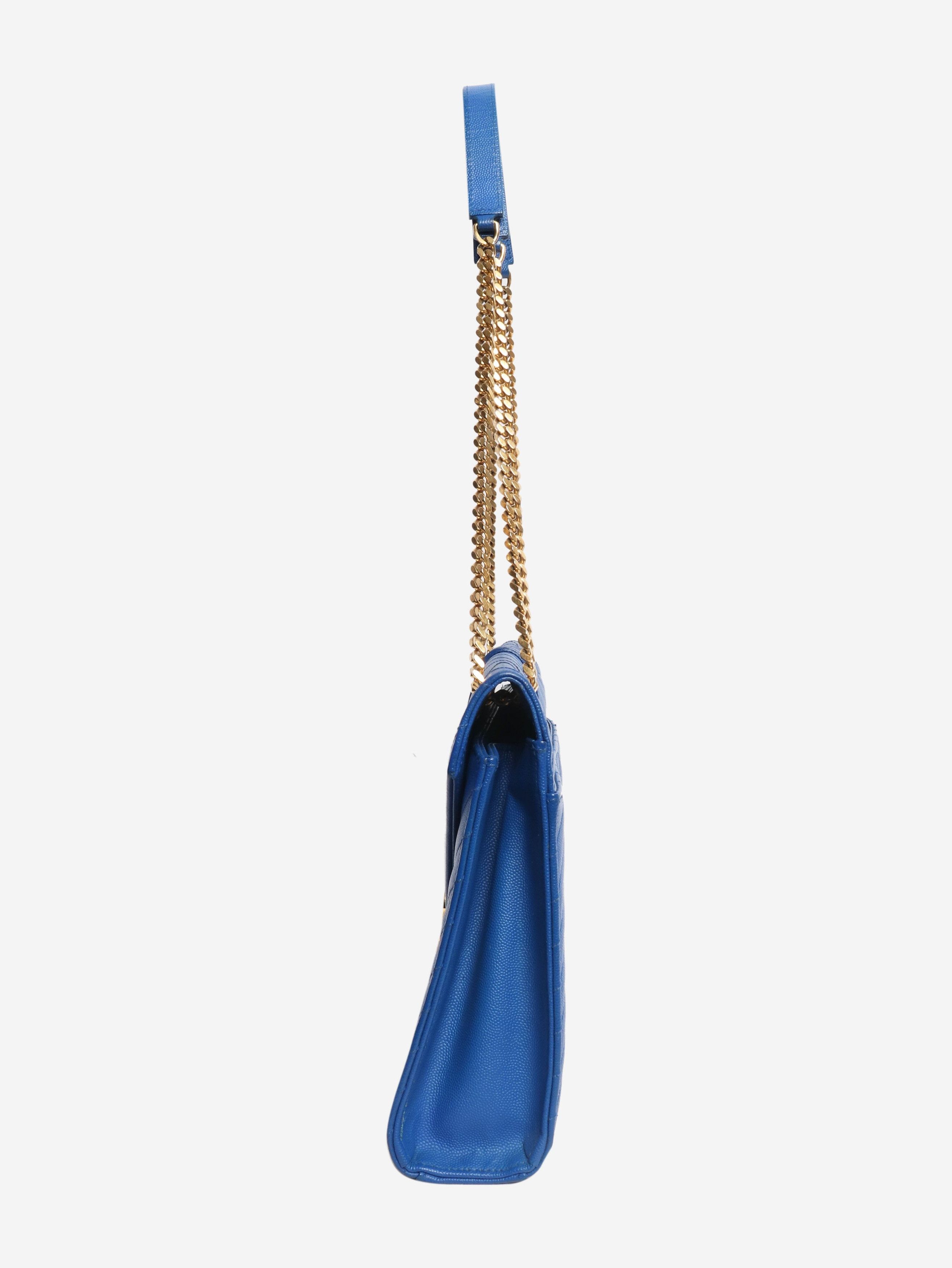 Other Blue leather chevron-quilted shoulder bag Size ONE SIZE - 5 Thumbnail