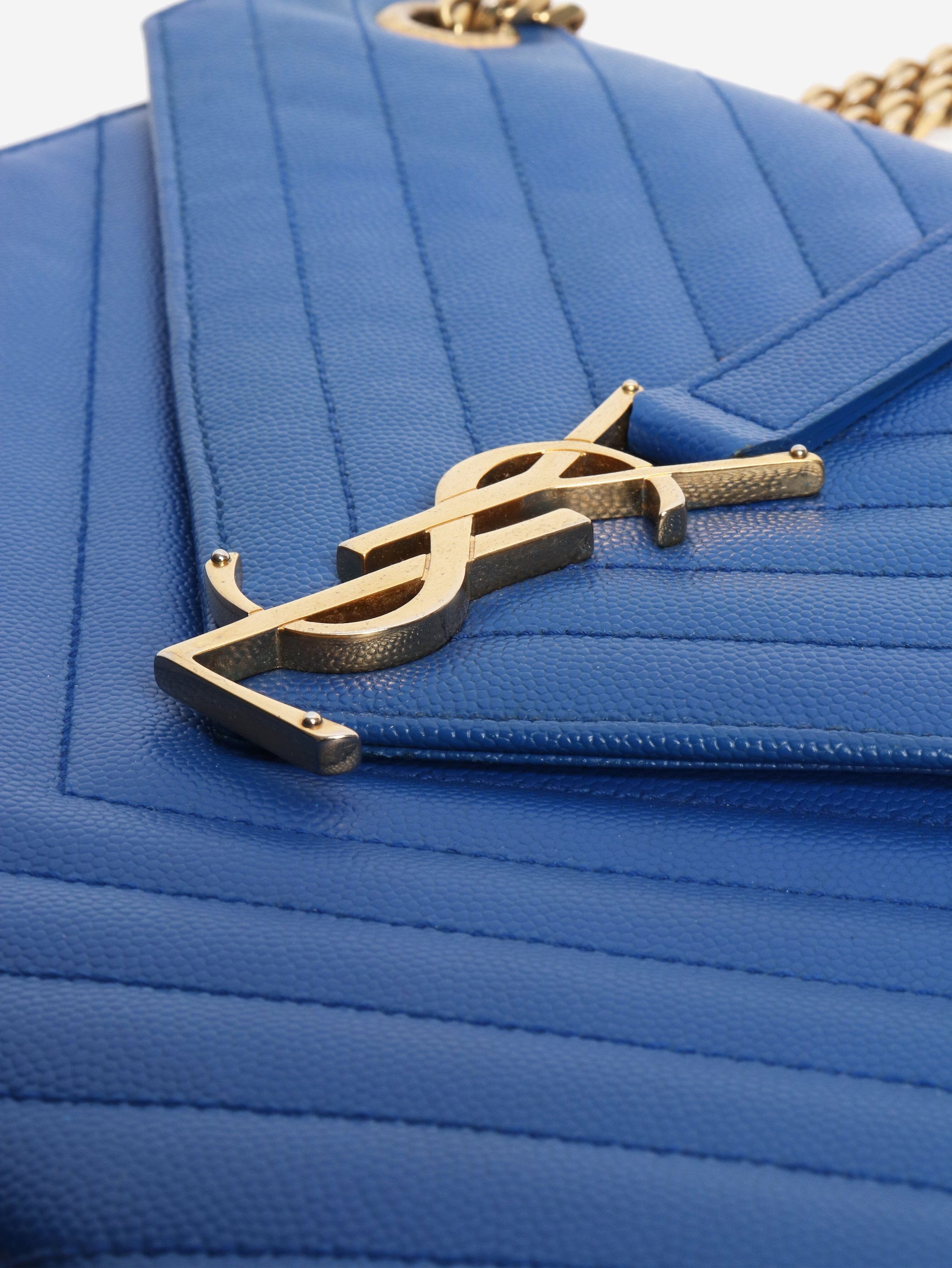 Other Blue leather chevron-quilted shoulder bag Size ONE SIZE - 9 Thumbnail