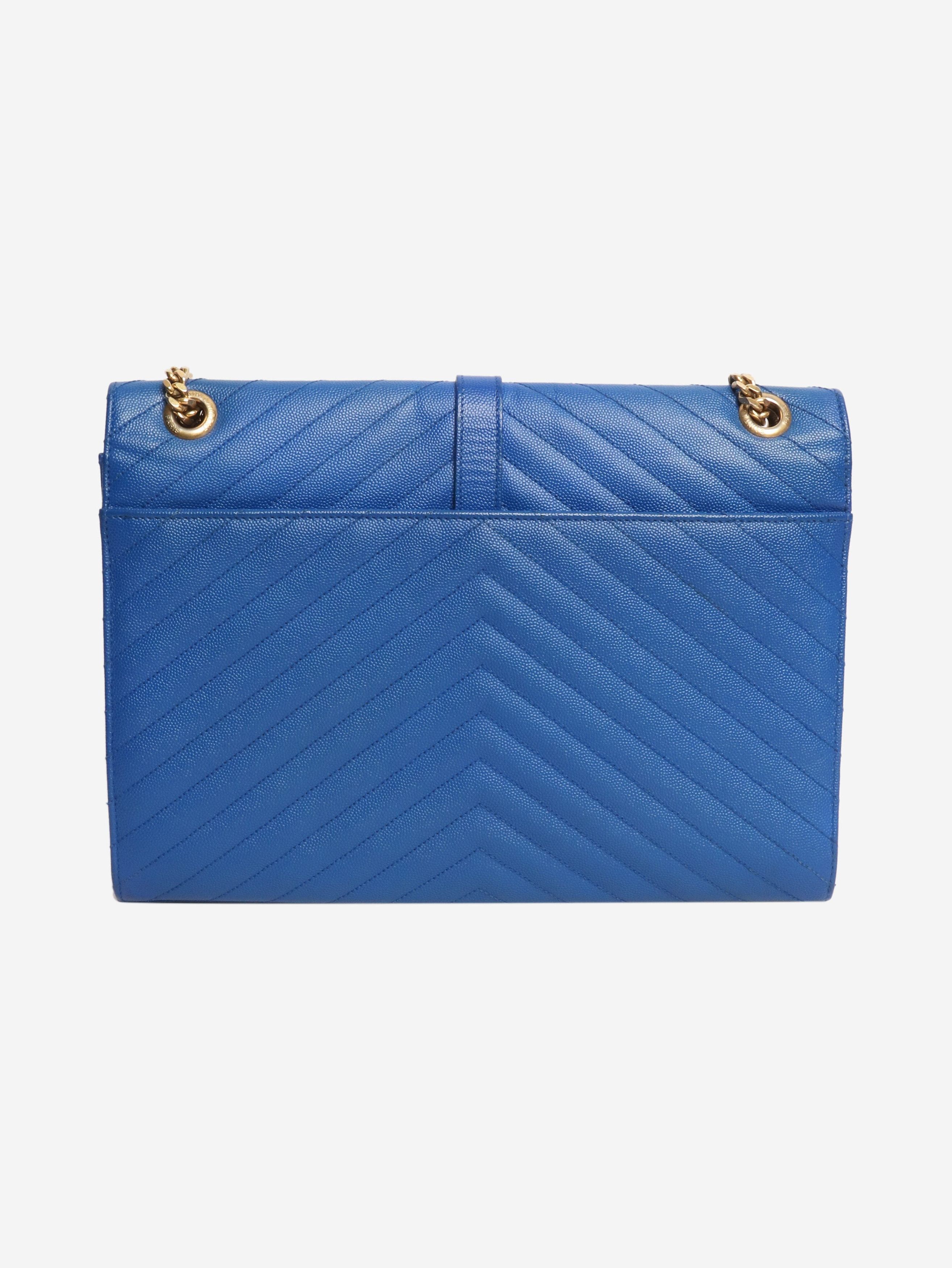 Other Blue leather chevron-quilted shoulder bag Size ONE SIZE - 3 Thumbnail