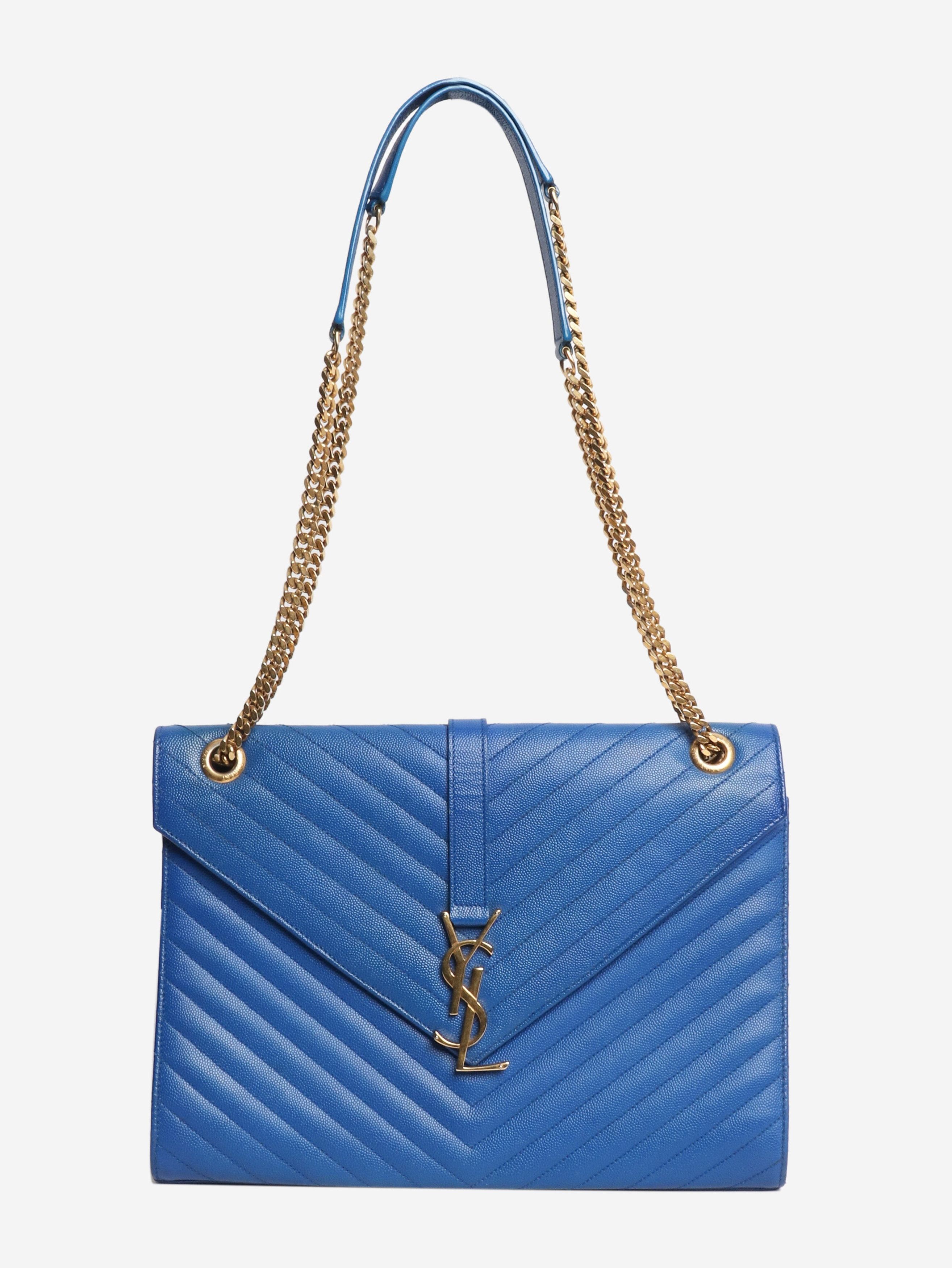 Other Blue leather chevron-quilted shoulder bag Size ONE SIZE - 2 Thumbnail