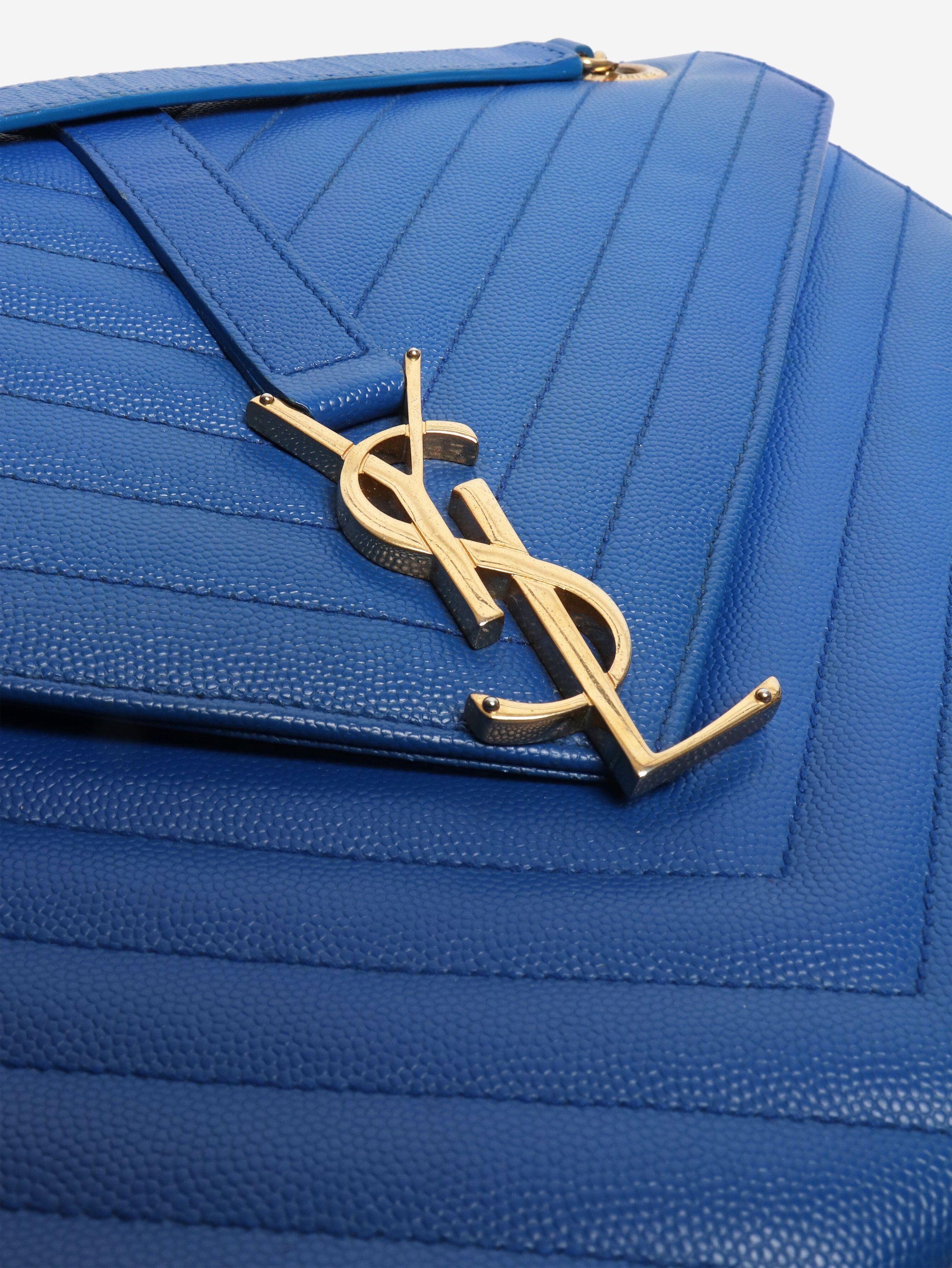 Other Blue leather chevron-quilted shoulder bag Size ONE SIZE - 8 Thumbnail