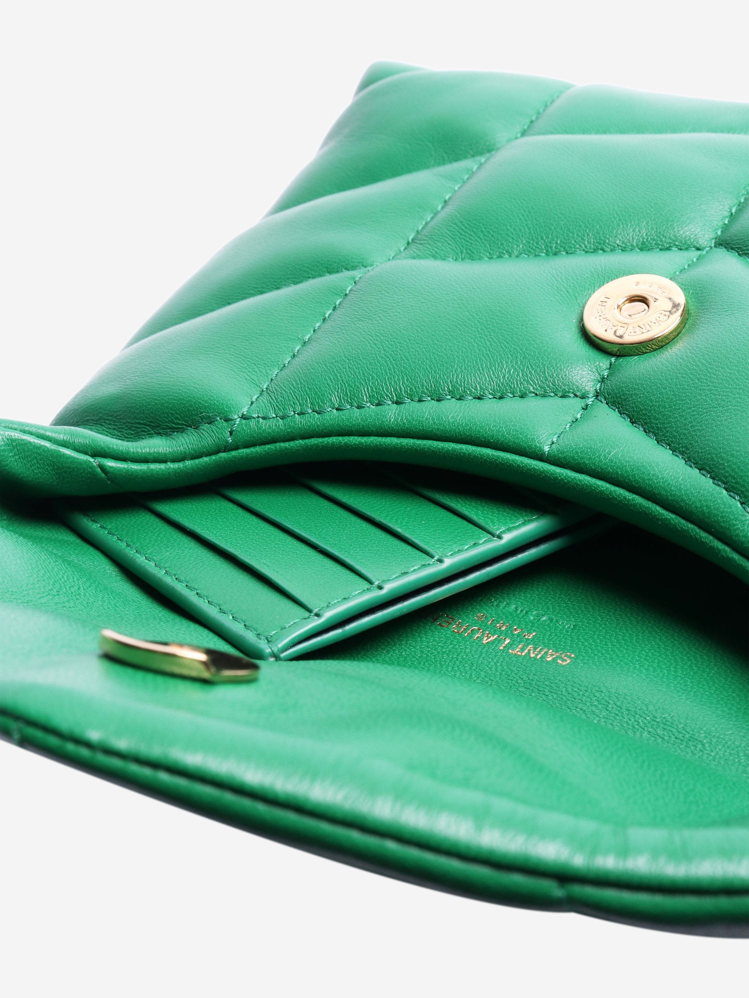 Other Green Loulou quilted clutch Size ONE SIZE - 6 Thumbnail