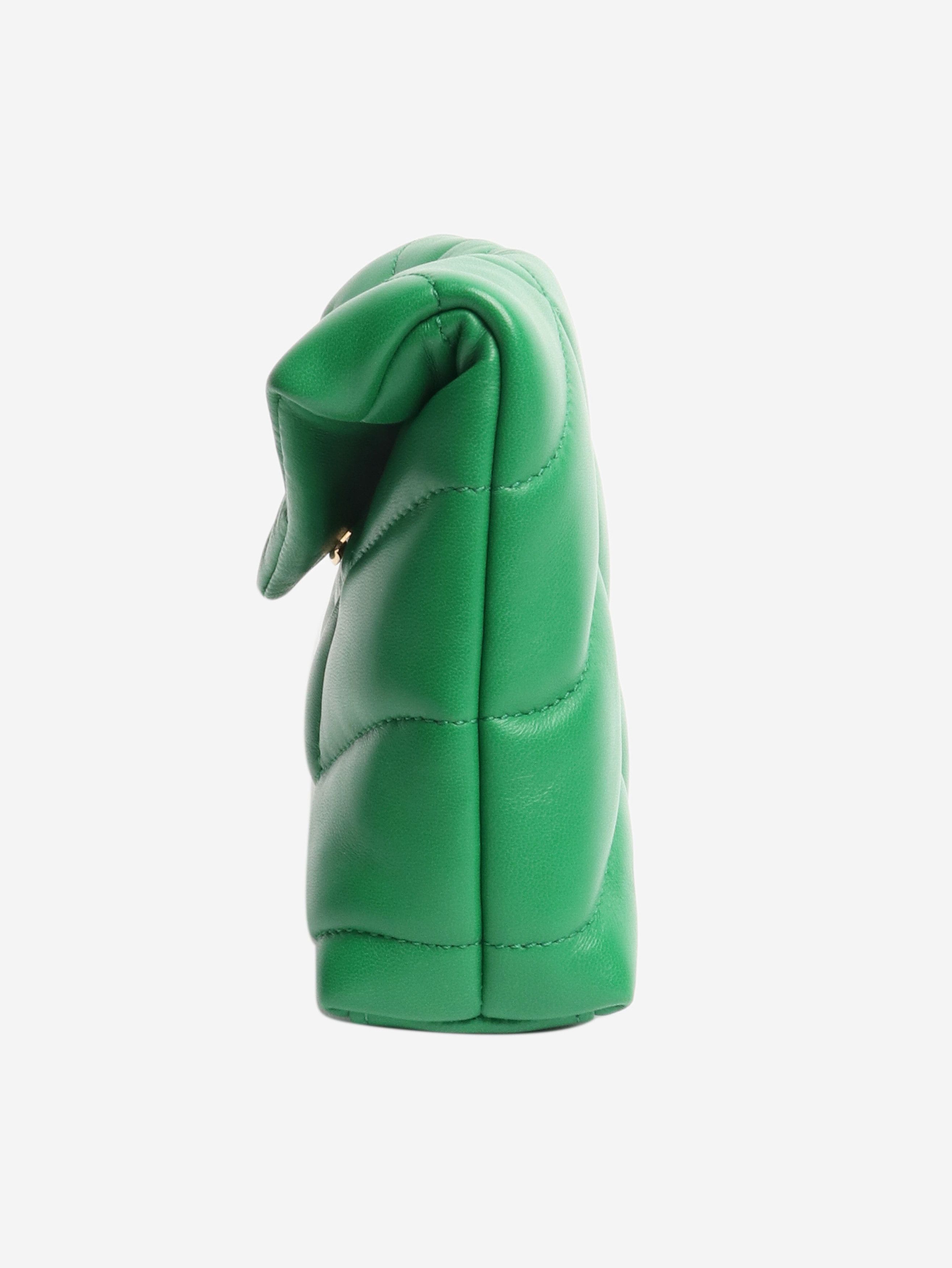 Other Green Loulou quilted clutch Size ONE SIZE - 2 Thumbnail