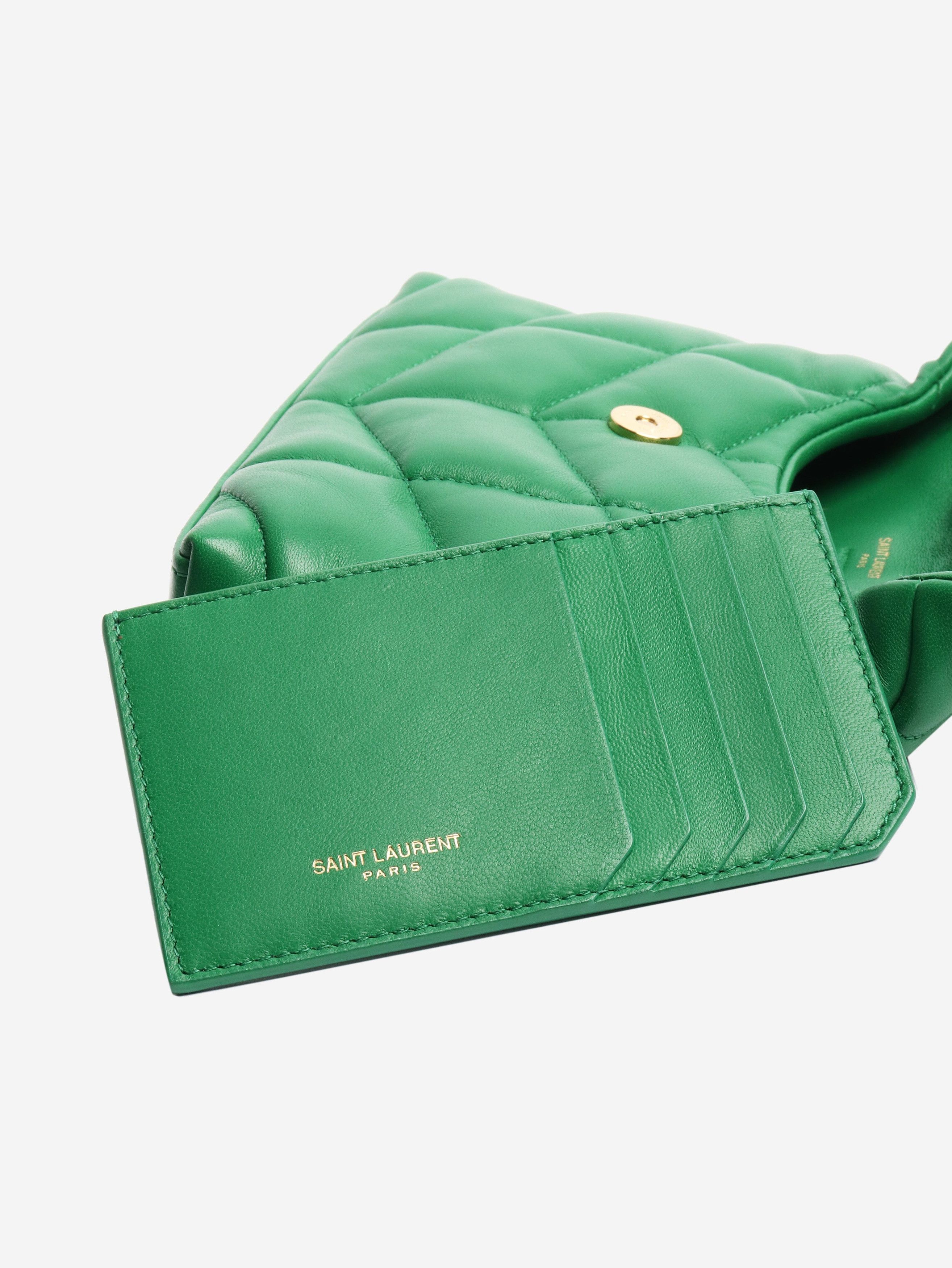 Other Green Loulou quilted clutch Size ONE SIZE - 8 Thumbnail