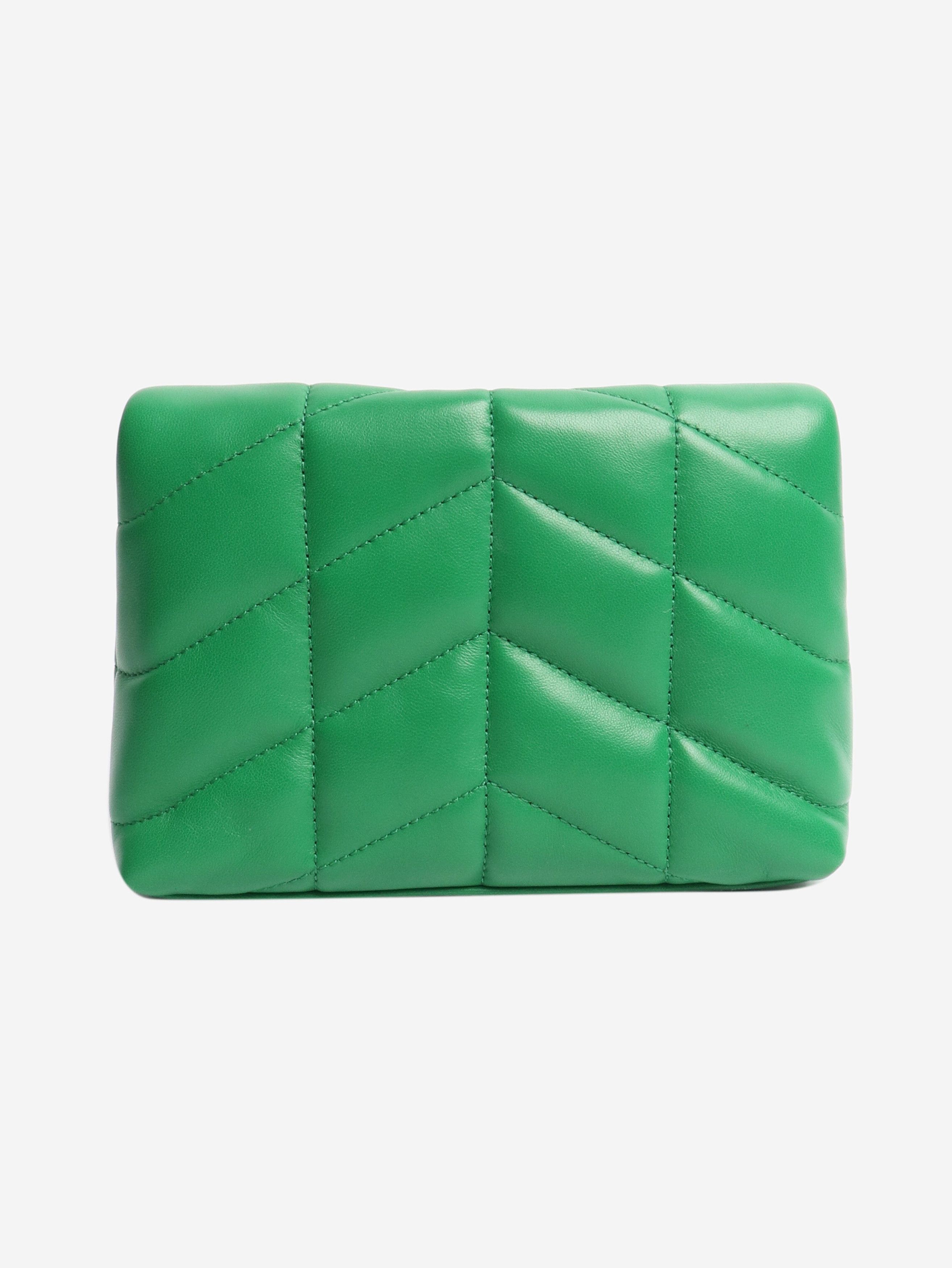 Other Green Loulou quilted clutch Size ONE SIZE - 3 Thumbnail