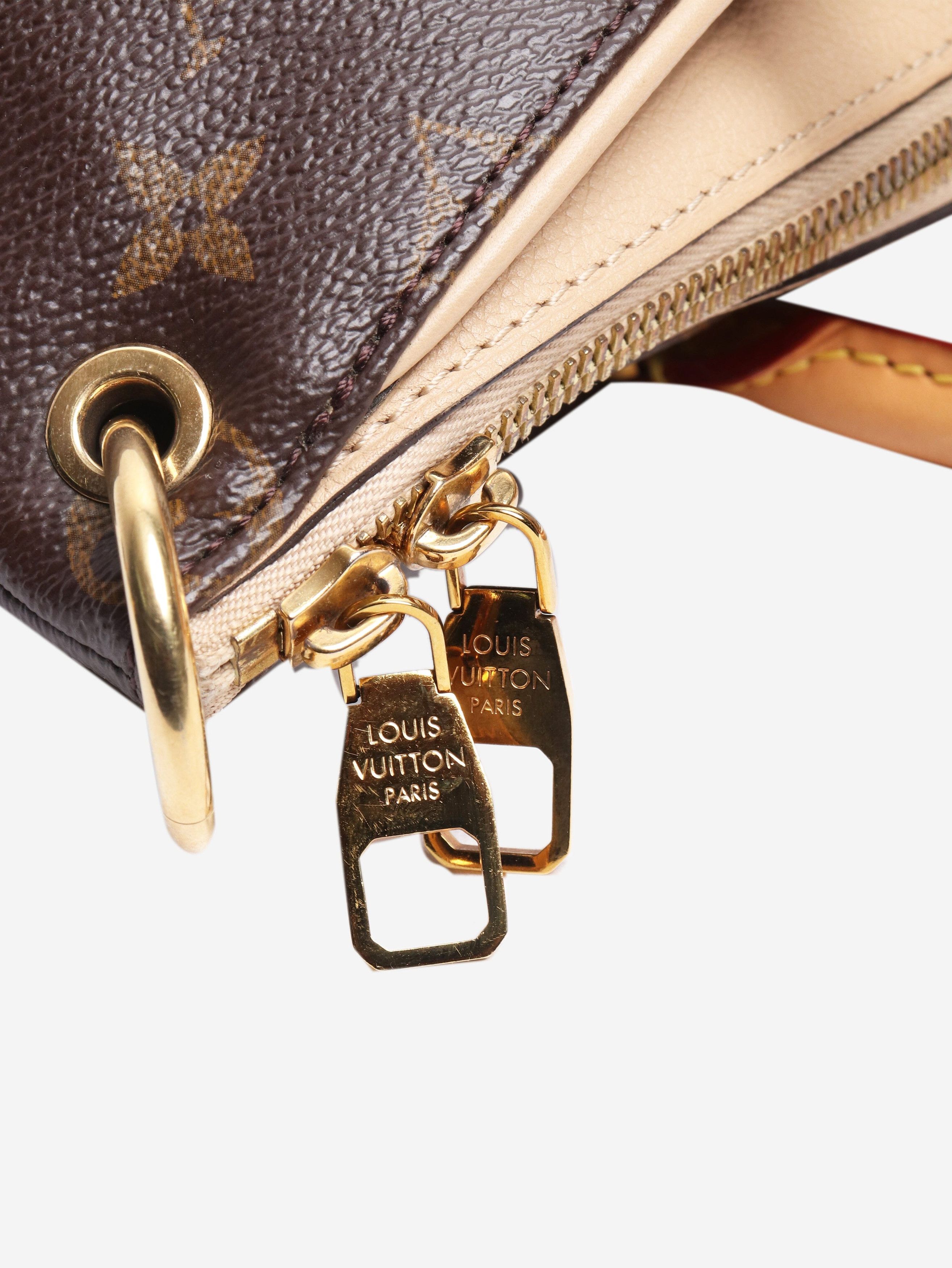 Louis Vuitton Brown 2016 Pallas MM Monogram bag Size ONE SIZE - 6 Thumbnail