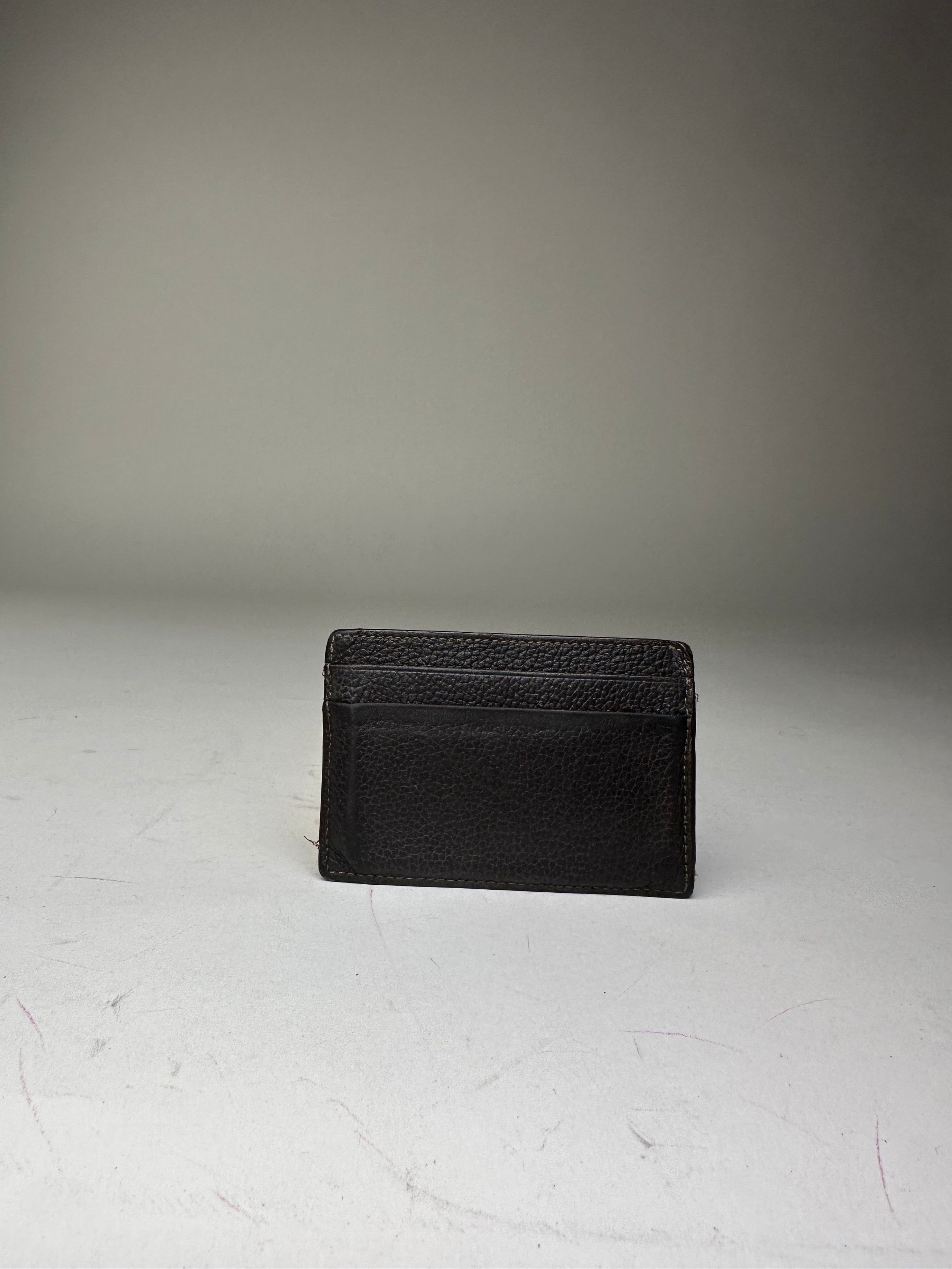 Loewe Vintage Madrid Leather Card Holder Dark Brown Size ONE SIZE - 5 Thumbnail