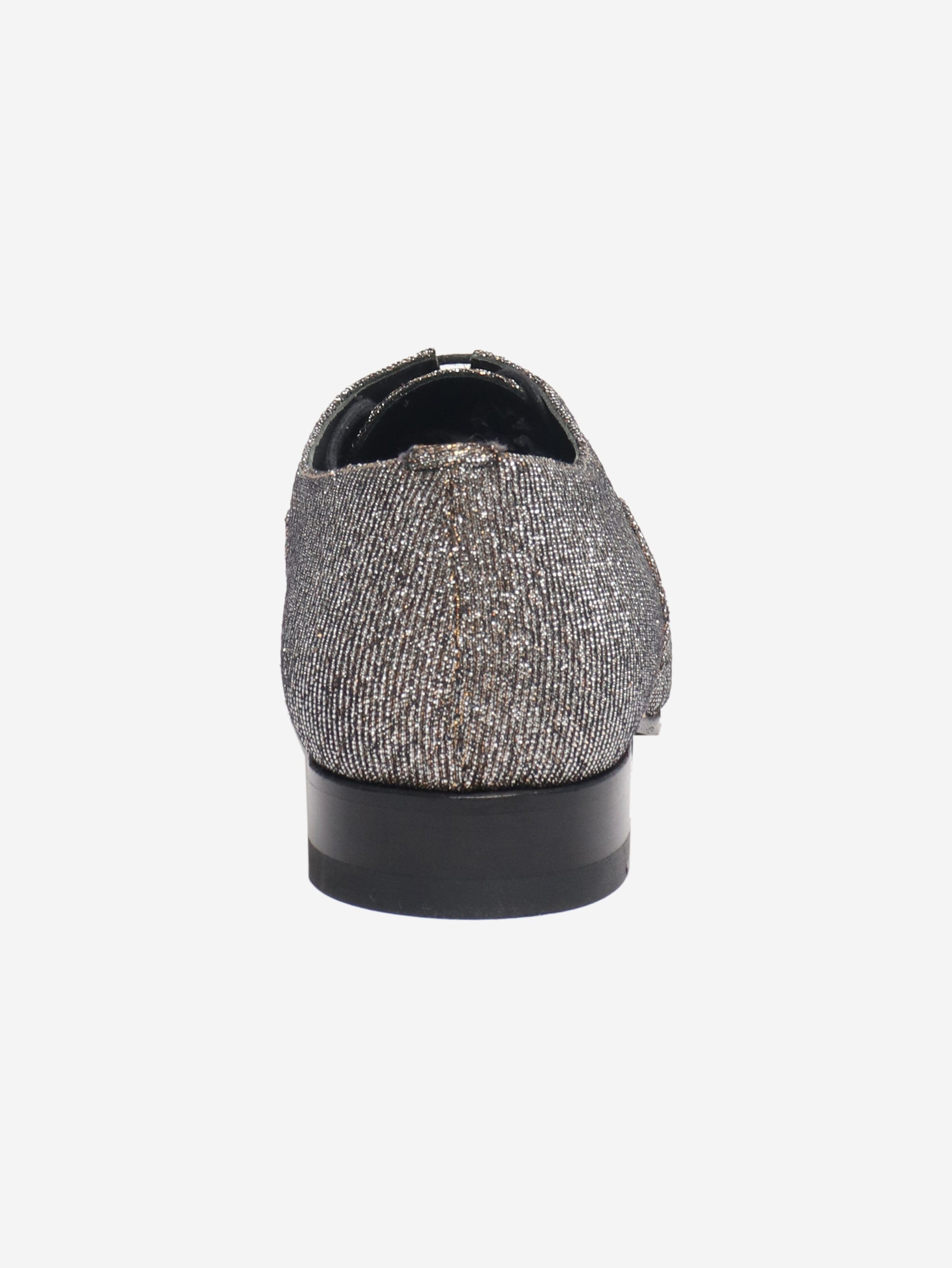 Other Gold glittery lace-up shoes - EU 38.5 Size US 7 / IT 37 - 3 Thumbnail