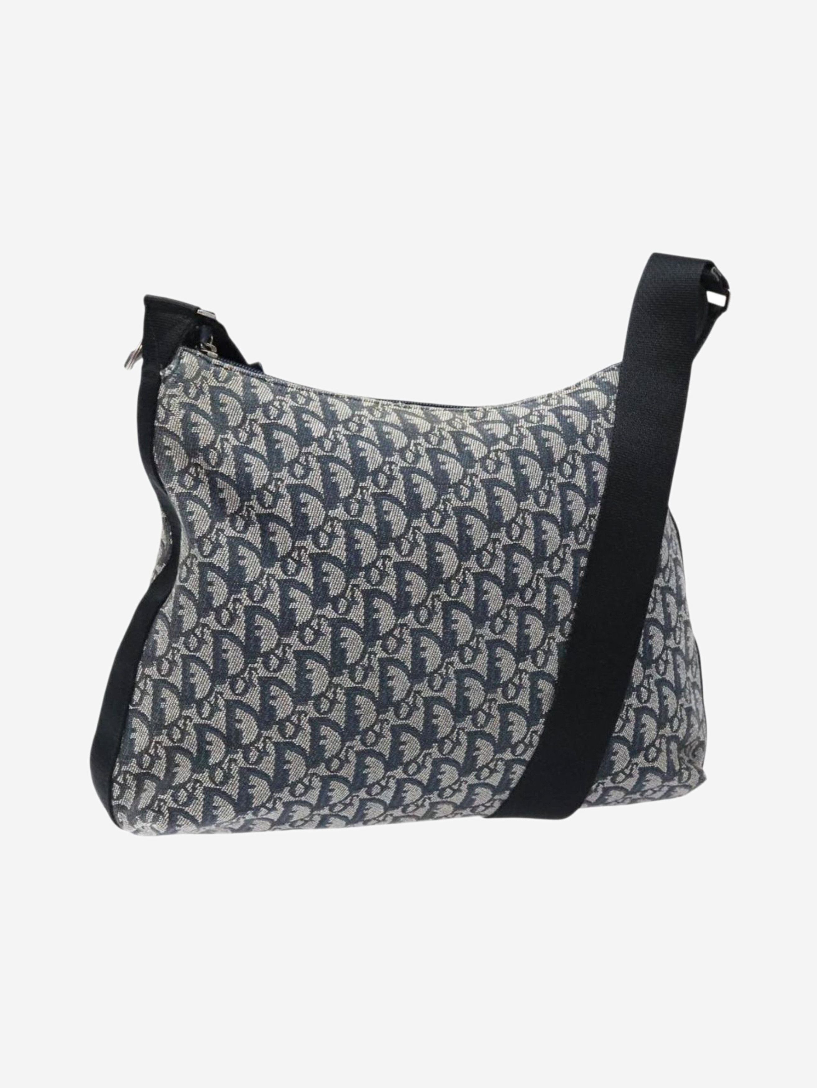 Dior Blue Trotter canvas shoulder bag Size ONE SIZE - 2 Thumbnail
